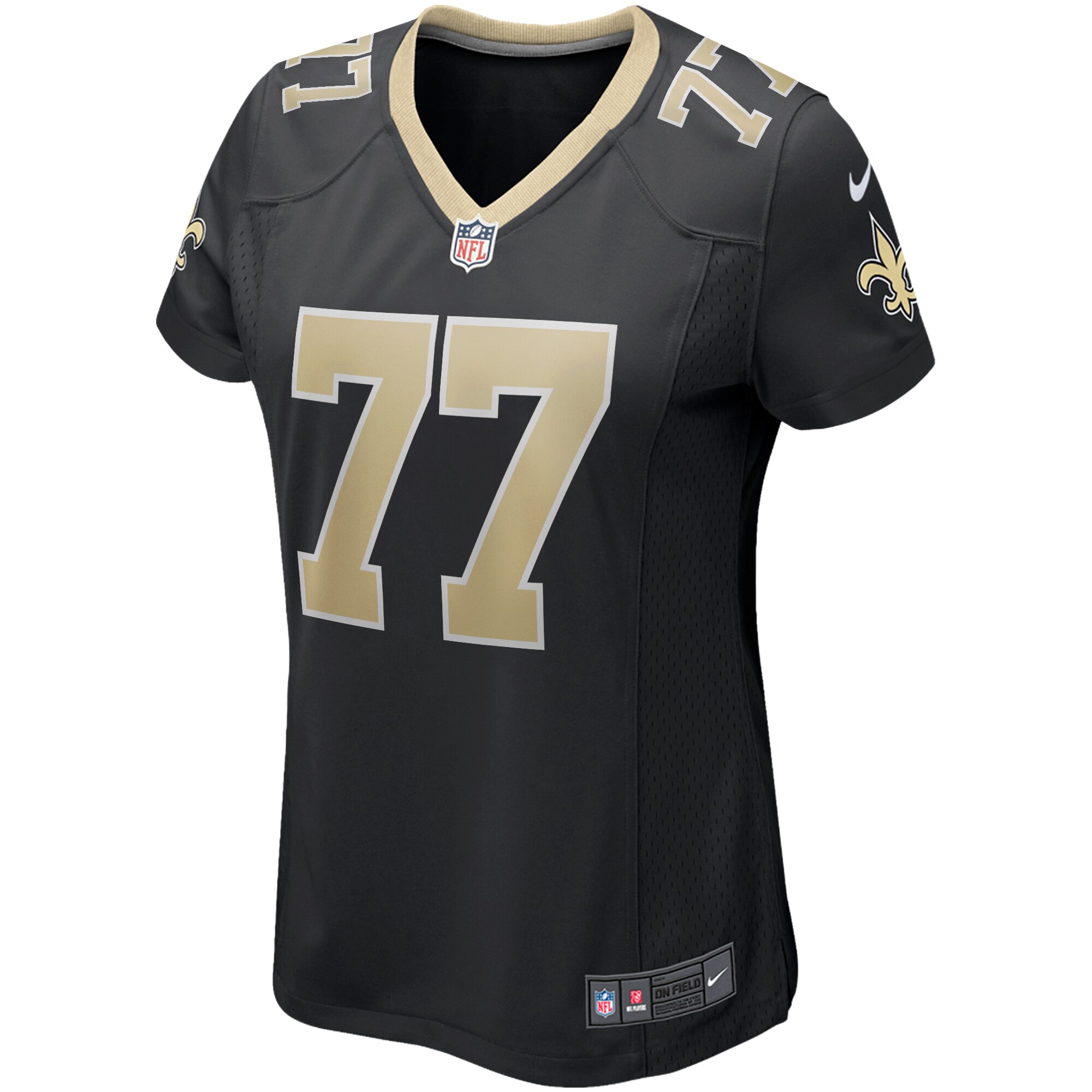 Willie Roaf New Orleans Saints Nike Women's Game Retired Player Jersey - Black - vstockx