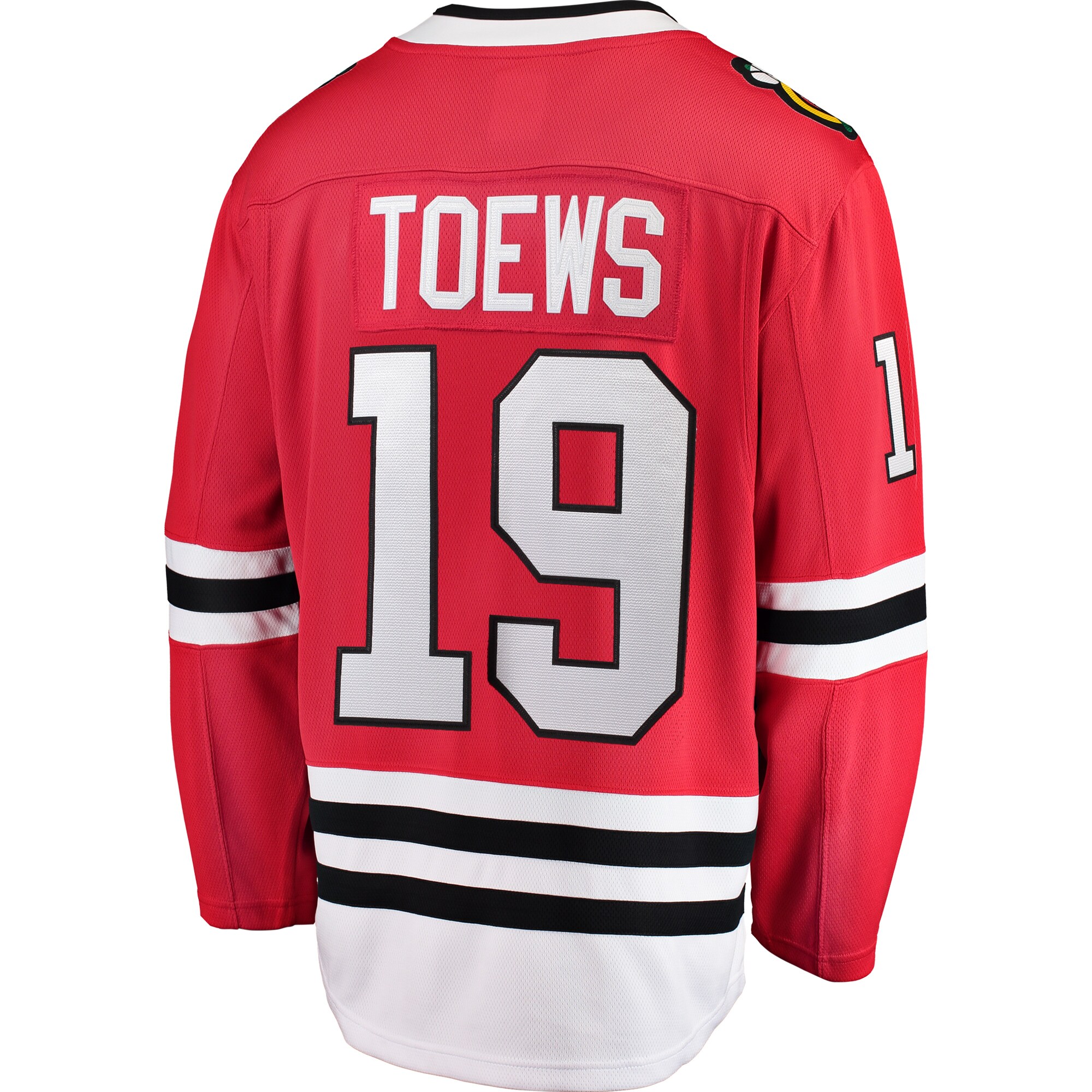 Jonathan Toews Chicago Blackhawks Fanatics Branded Youth Home Breakaway Player Jersey - Red - vstockx