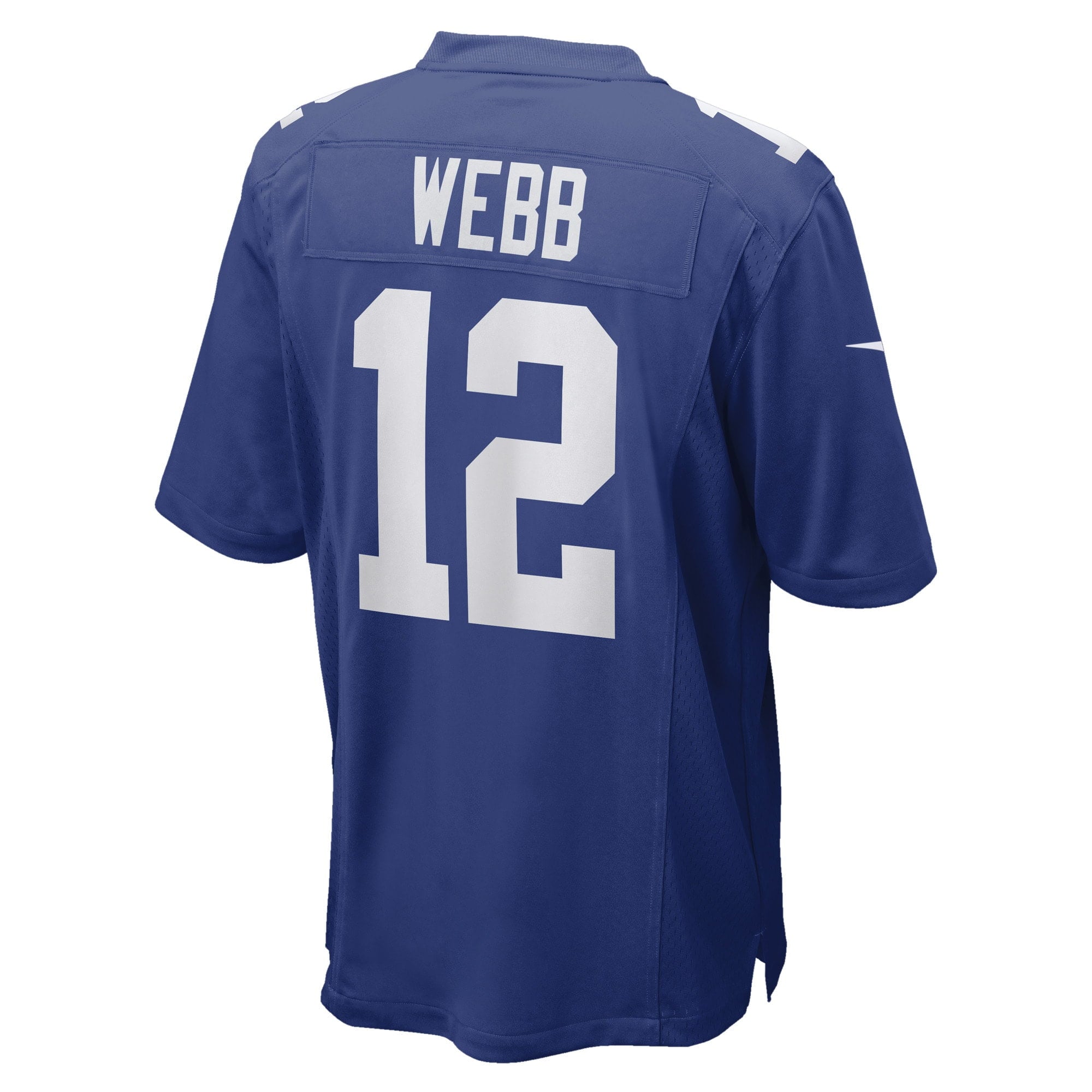 Men's Nike Davis Webb Royal New York Giants Game Player Jersey - vstockx