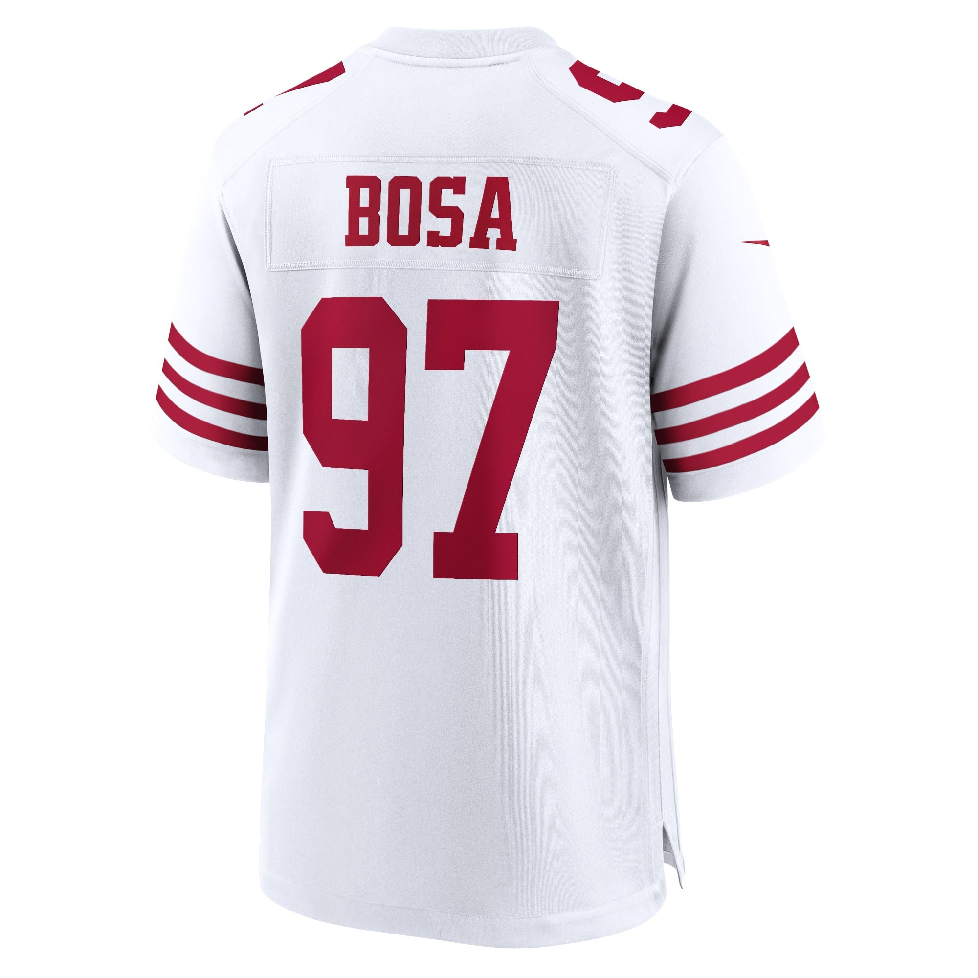 Men's Nike Nick Bosa White San Francisco 49ers Player Game Jersey - vstockx