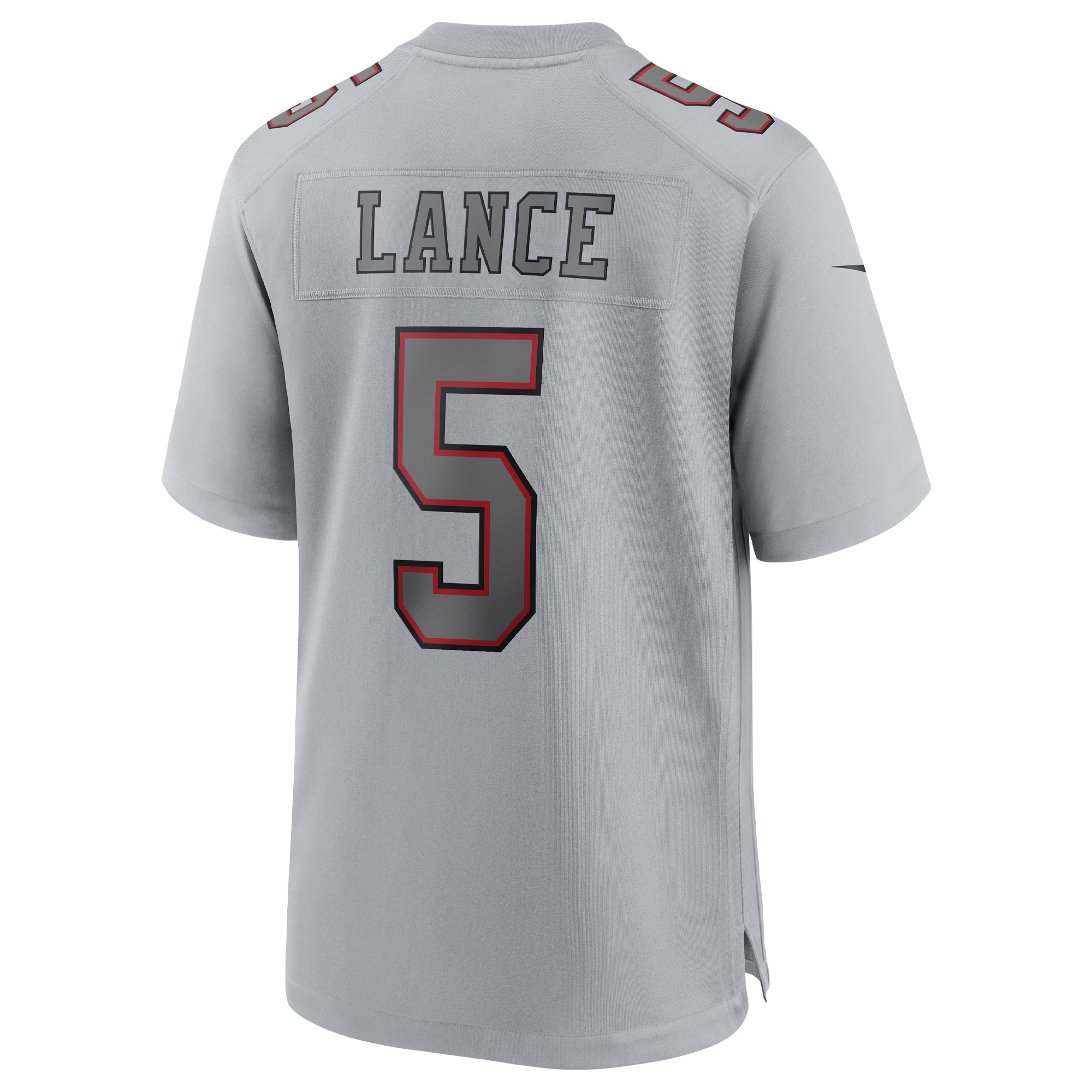 Trey Lance San Francisco 49ers Nike Atmosphere Fashion Game Jersey - Gray - vstockx