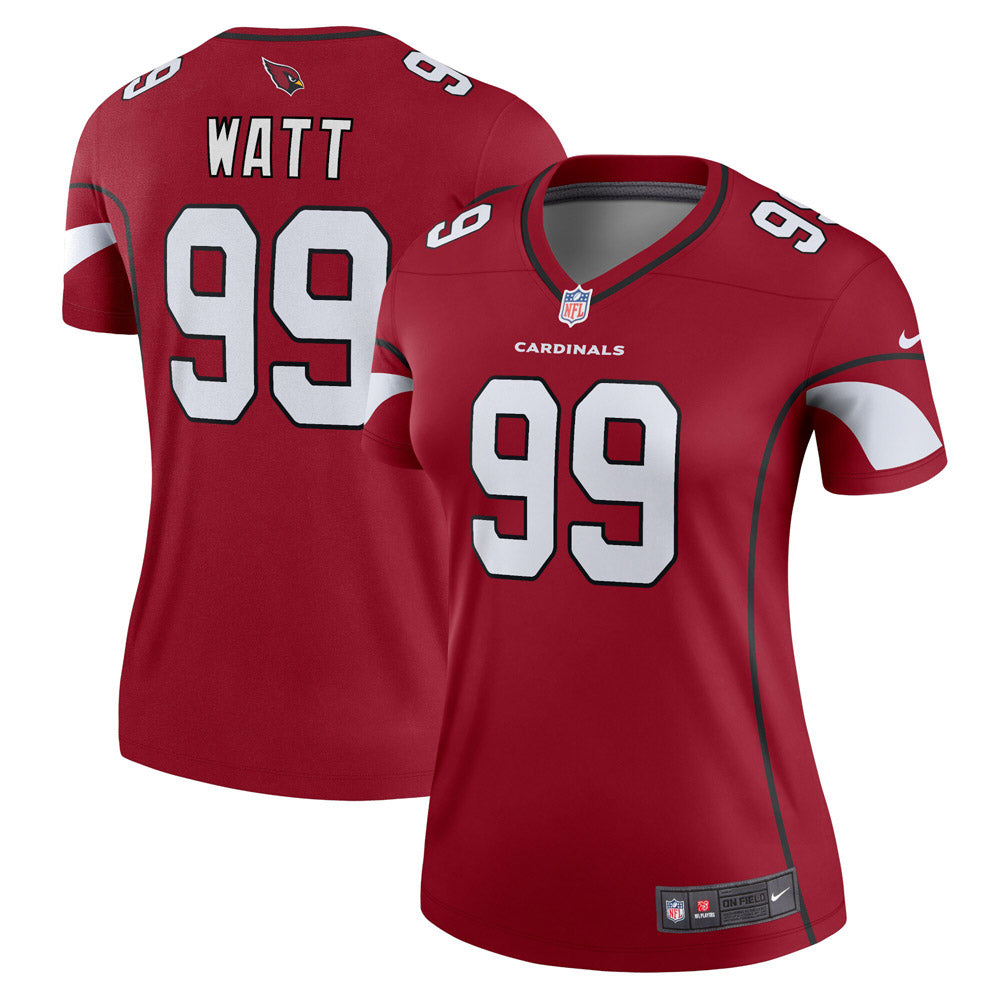 Women's Arizona Cardinals J.J. Watt Legend Jersey Cardinal Red - vstockx