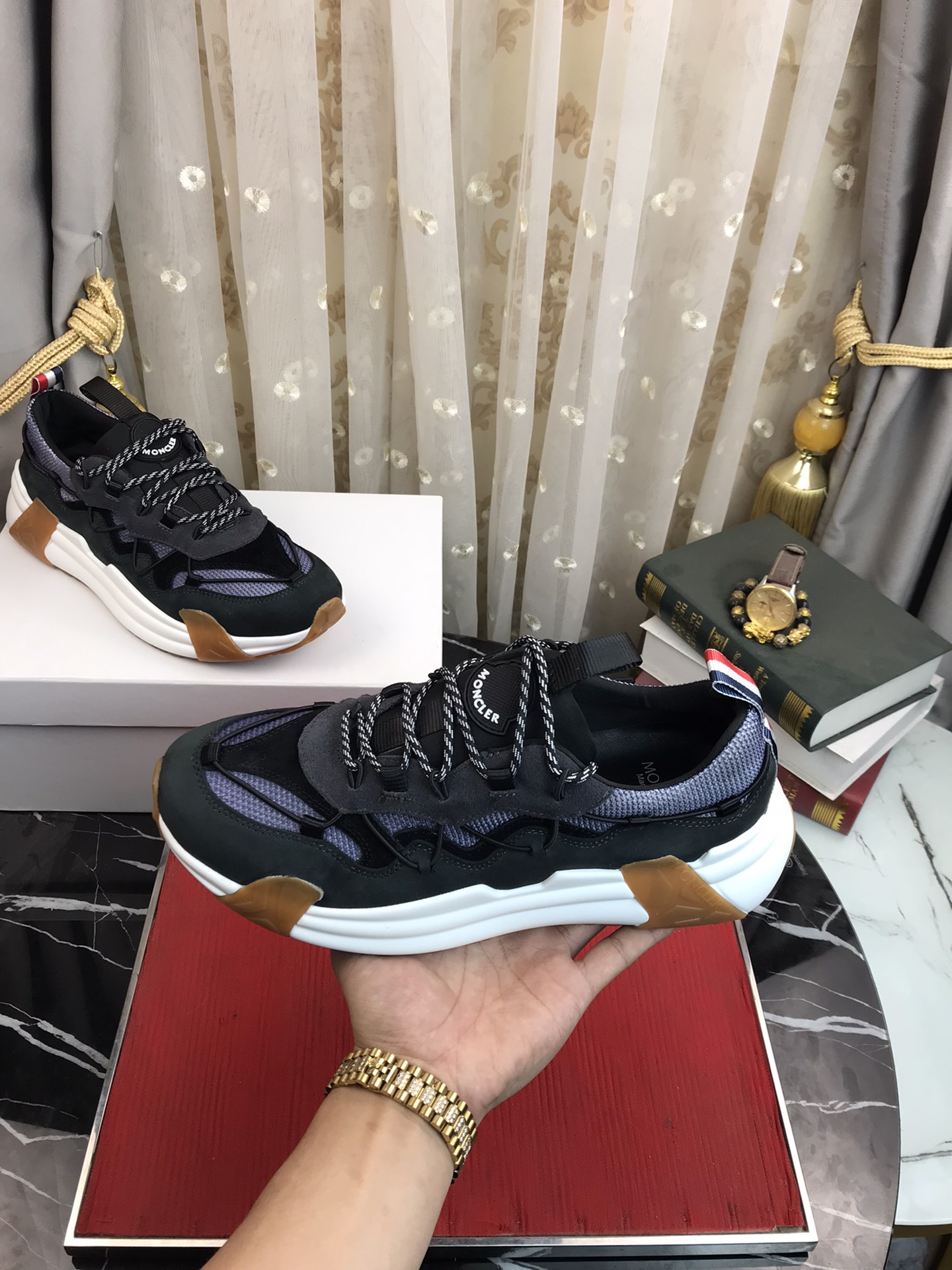 Moncler Compassor Sneaker 4 - vstockx