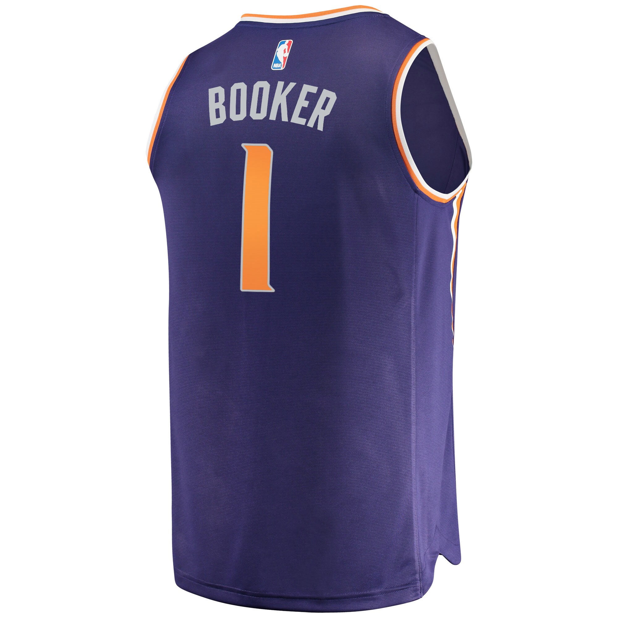 Devin Booker Phoenix Suns Fanatics Branded Youth Fast Break Replica Jersey Purple - Icon Edition - vstockx