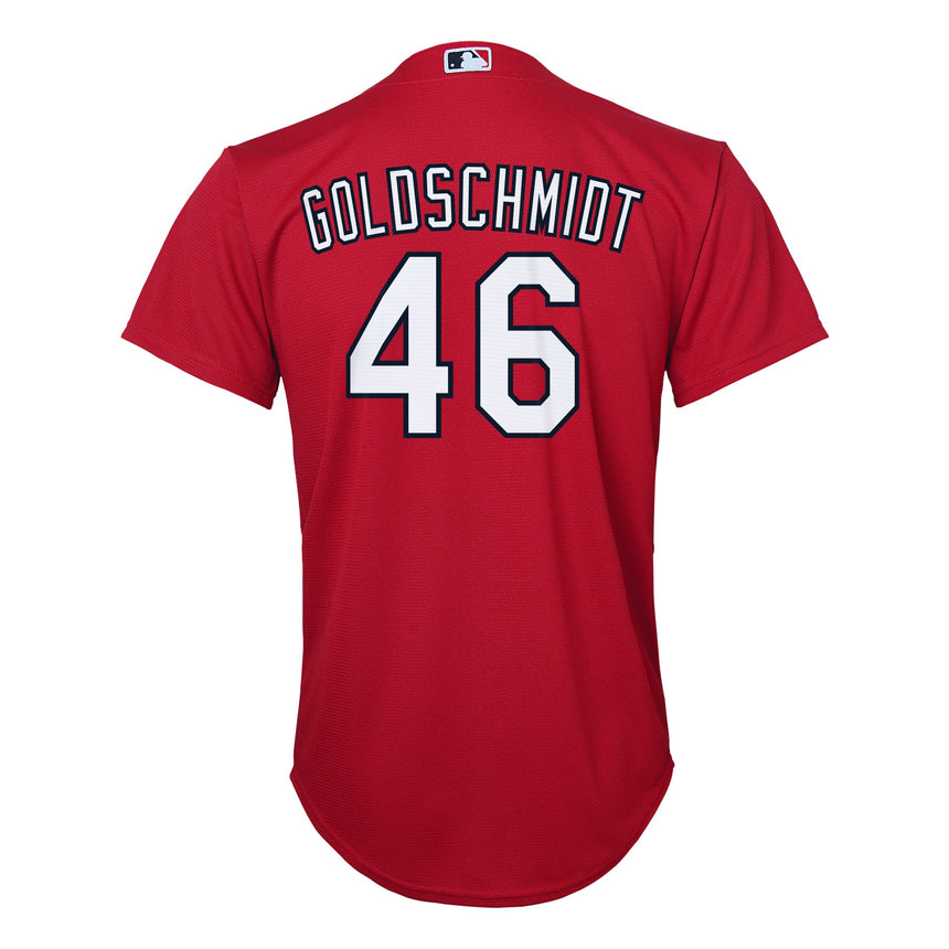 Youth Paul Goldschmidt St. Louis Cardinals Red Alternate Replica Player Jersey - vstockx
