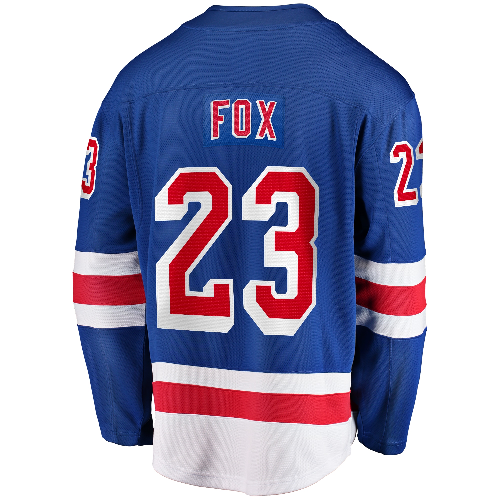 Adam Fox New York Rangers Fanatics Branded Home Premier Breakaway Player Jersey - Blue - vstockx