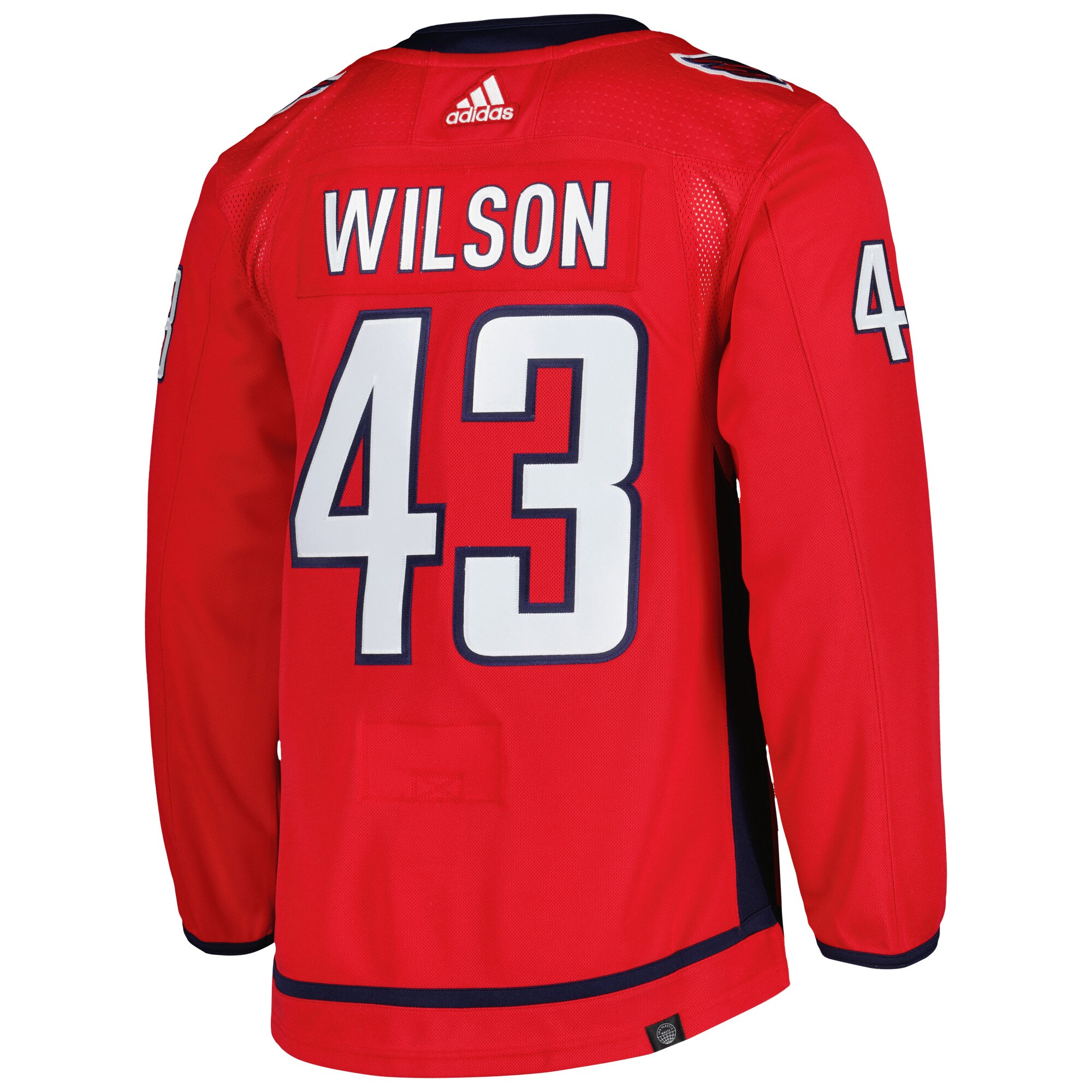 Tom Wilson Washington Capitals adidas Primegreen Authentic Pro Player Jersey - Red - vstockx