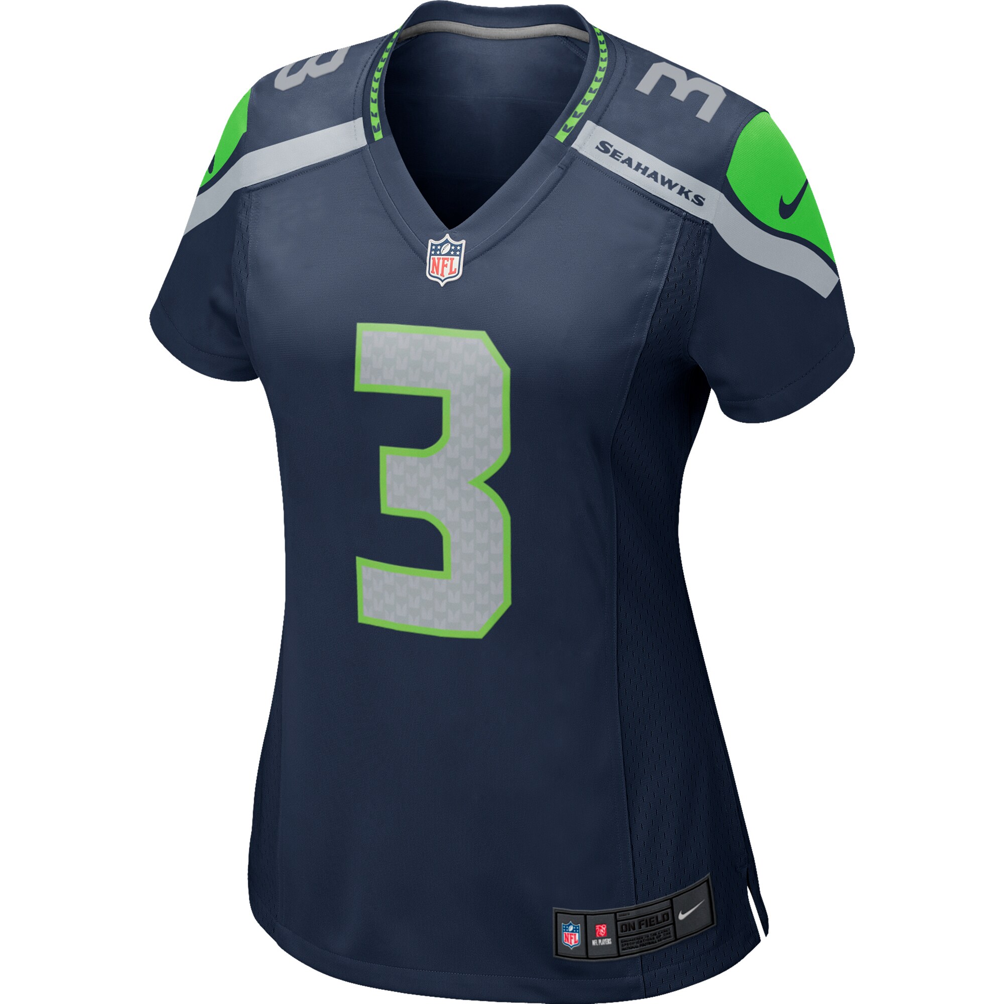 Russell Wilson Seattle Seahawks Nike Women's Game Jersey - College Navy - vstockx