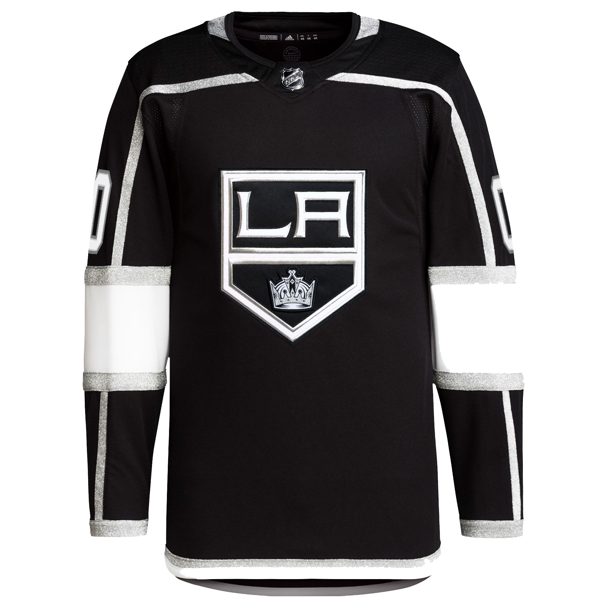 Los Angeles Kings adidas Home Primegreen Authentic Pro Custom Jersey - Black - vstockx