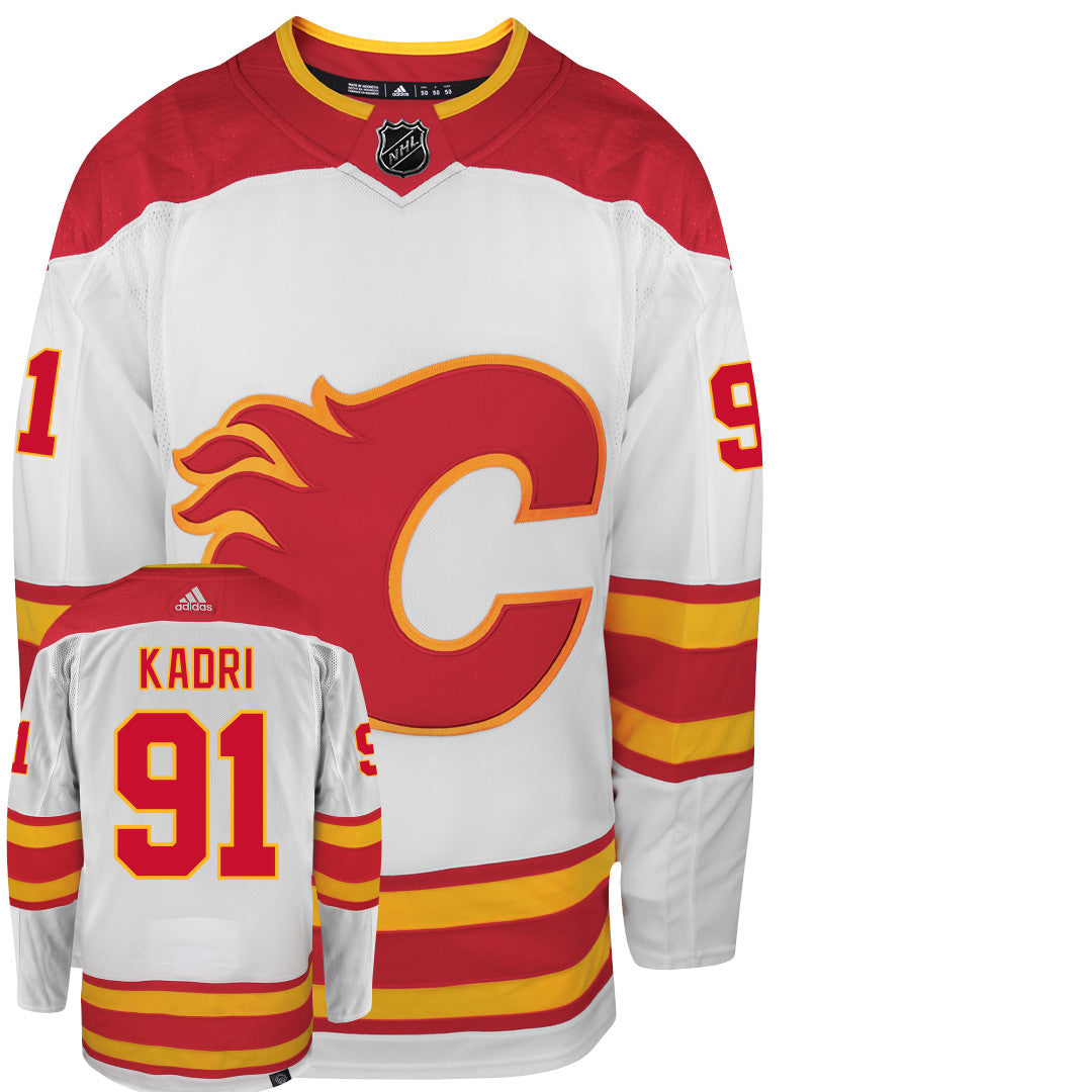 Nazem Kadri Calgary Flames Adidas Primegreen Authentic NHL Hockey Jersey - vstockx