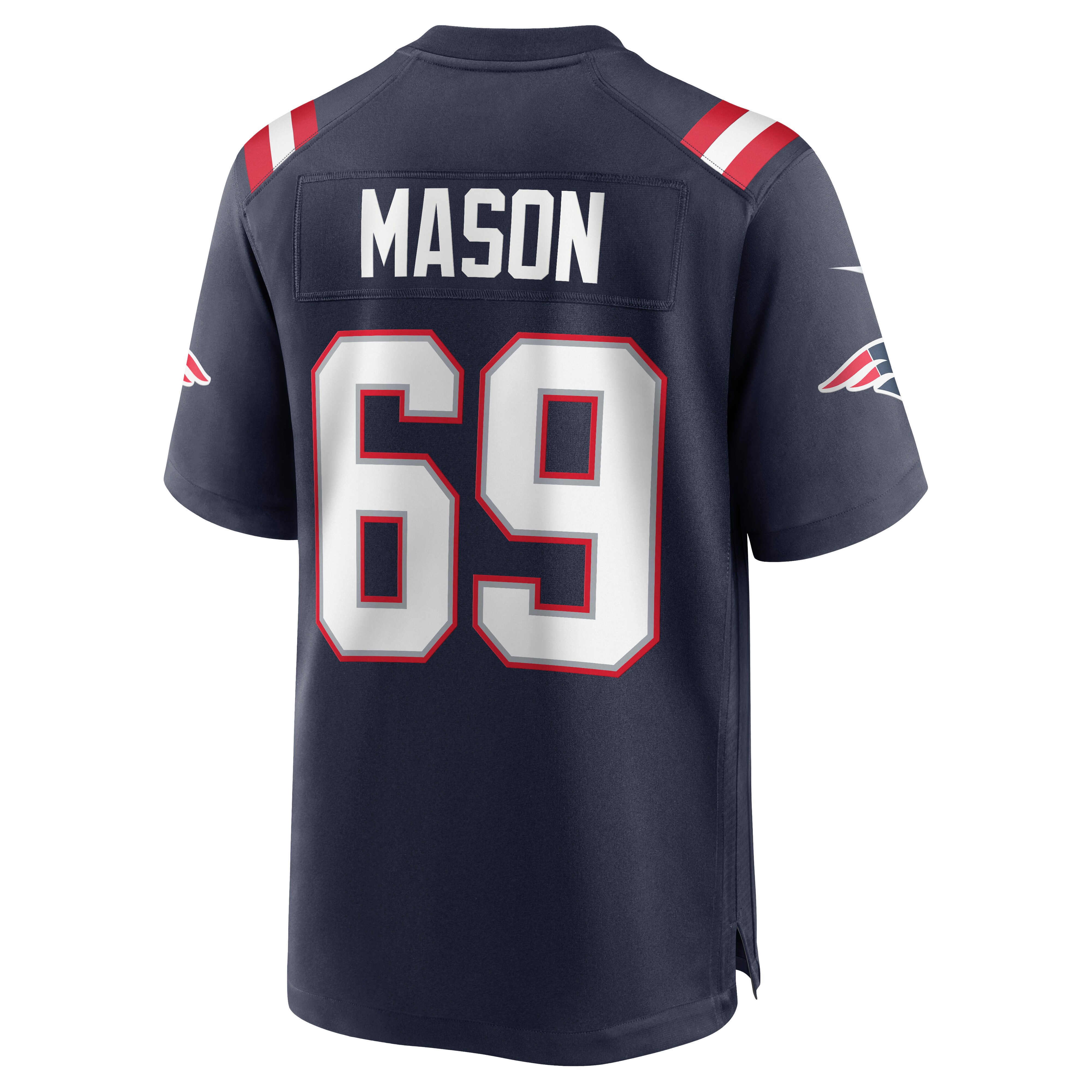 Shaq Mason New England Patriots Nike Game Jersey - Navy - vstockx