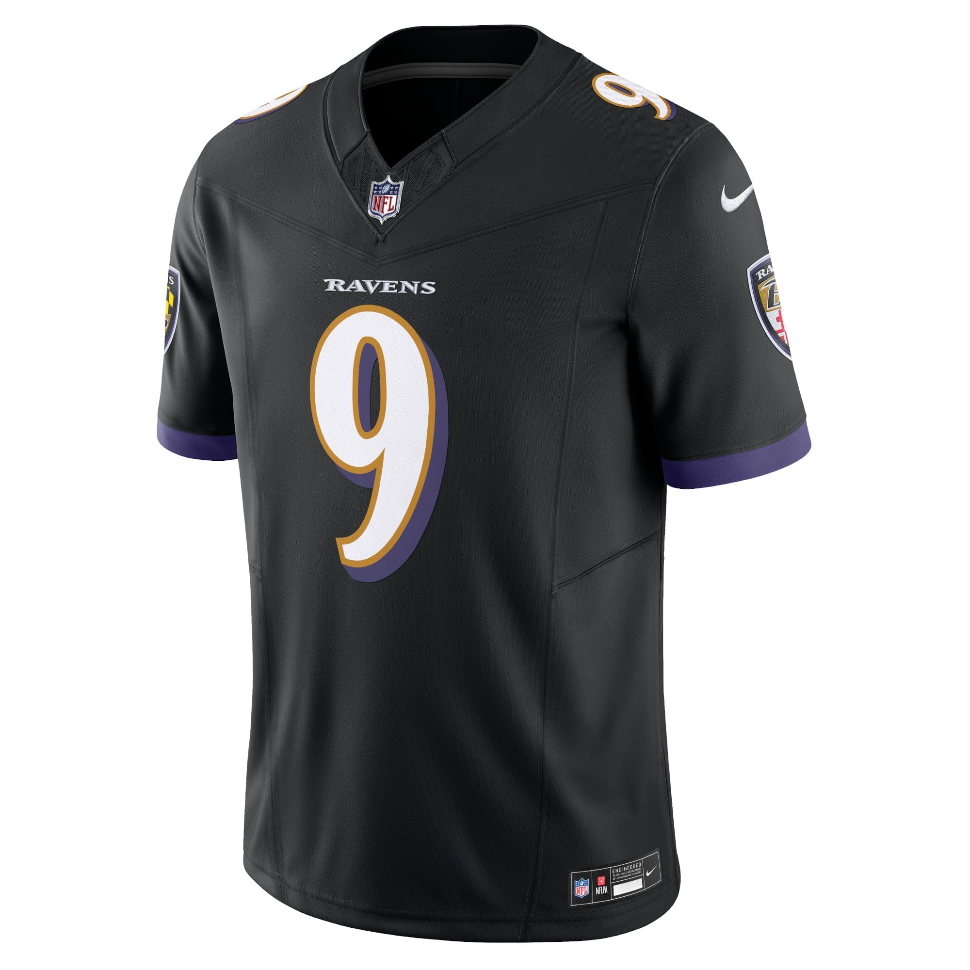 Men's Nike Justin Tucker Black Baltimore Ravens Vapor F.U.S.E. Limited Jersey - vstockx