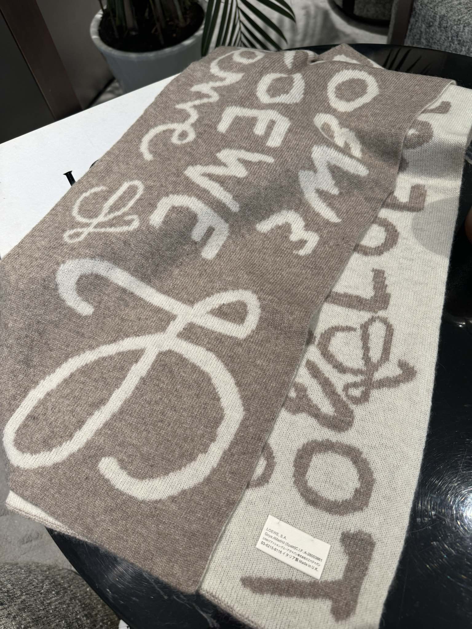 Streetwear Scarf Loewe 328961 SIZE:180×30cm - vstockx