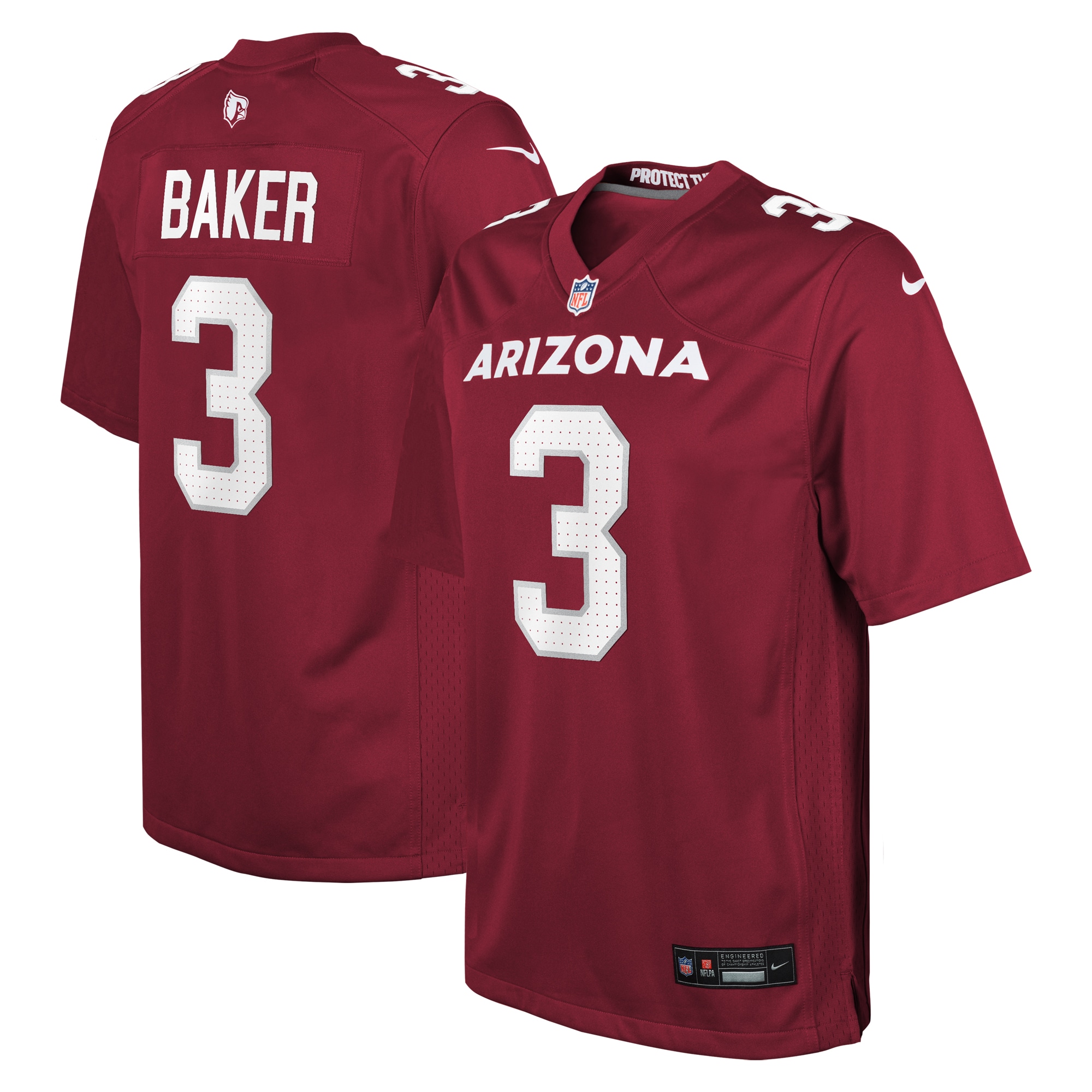 Budda Baker Arizona Cardinals Nike Youth Game Jersey - Cardinal - vstockx