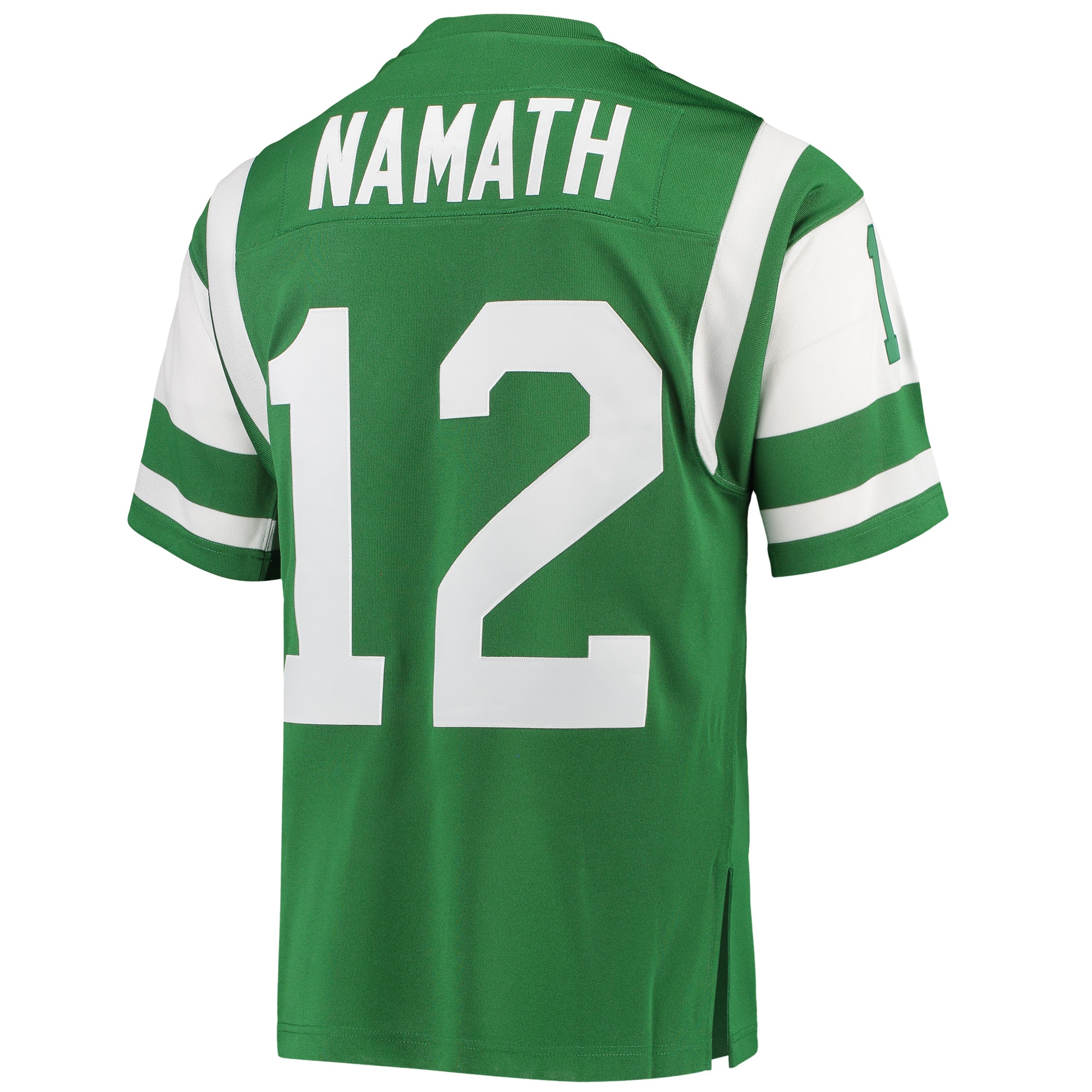 Joe Namath New York Jets Mitchell & Ness Authentic Retired Player Jersey - Green - vstockx