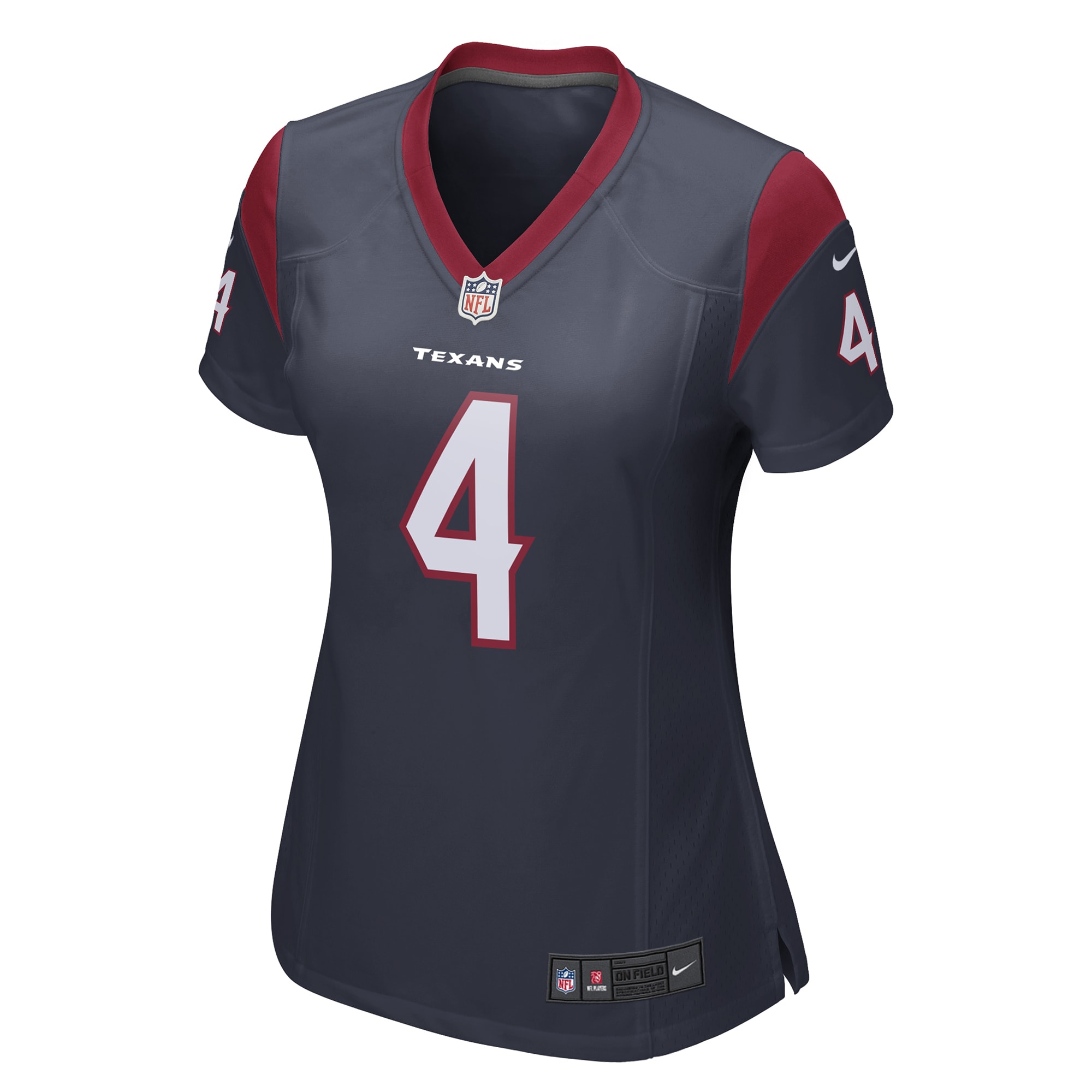 Deshaun Watson Houston Texans Nike Women's Player Game Jersey - Navy - vstockx