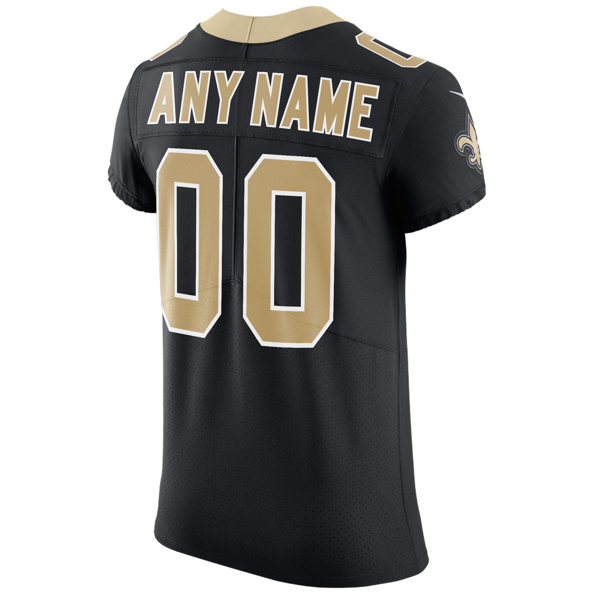 New Orleans Saints Nike Vapor Untouchable Custom Elite Jersey - Black - vstockx