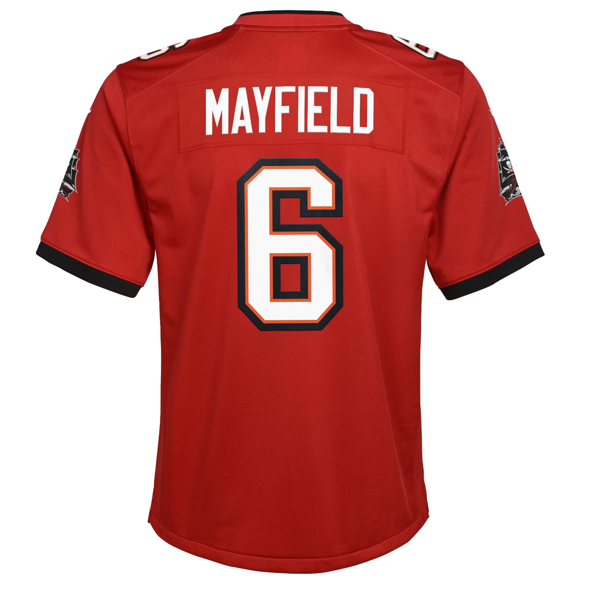 Youth Nike Baker Mayfield Red Tampa Bay Buccaneers Game Jersey - vstockx
