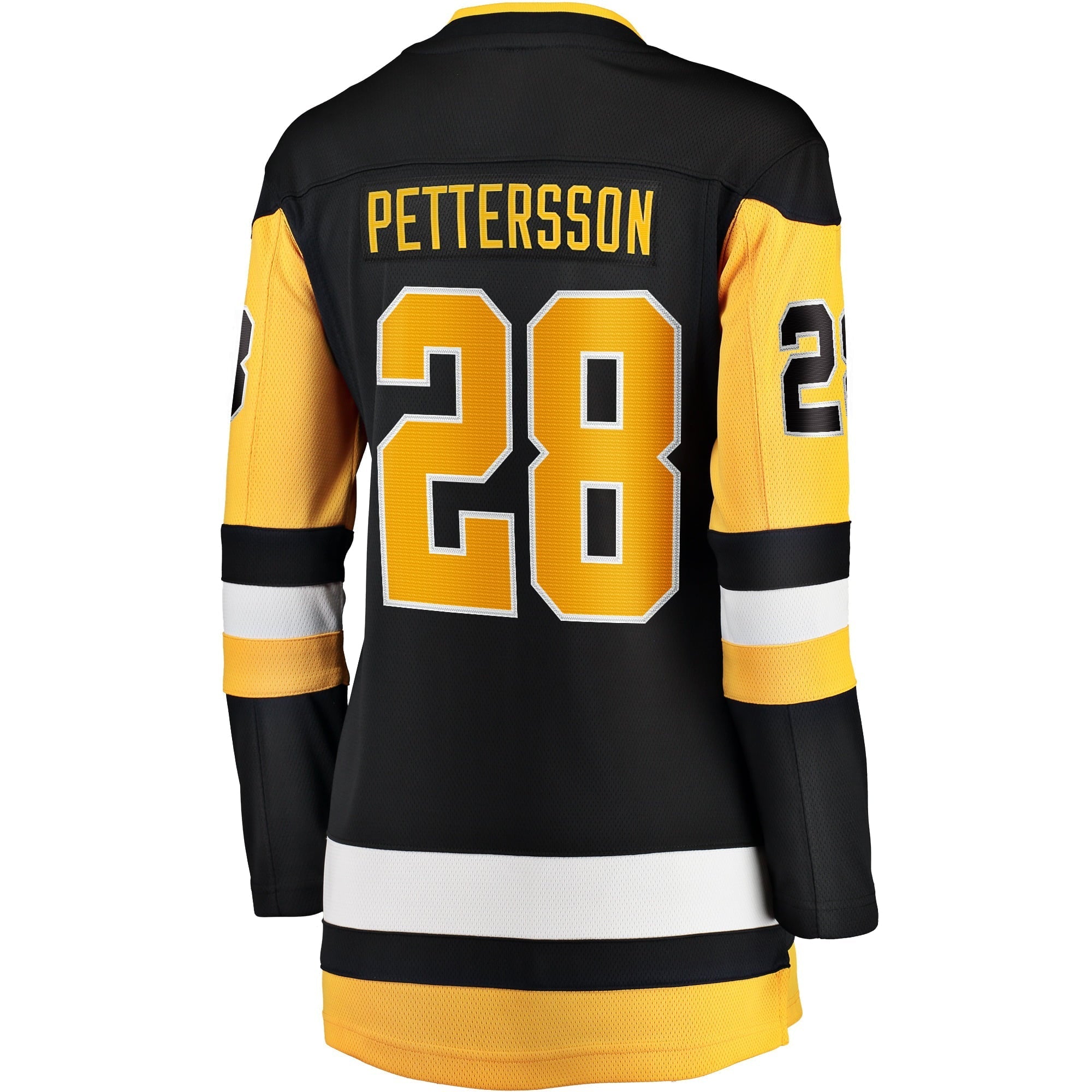 Women's Fanatics Branded Marcus Pettersson Black Pittsburgh Penguins Home Breakaway Player Jersey - vstockx
