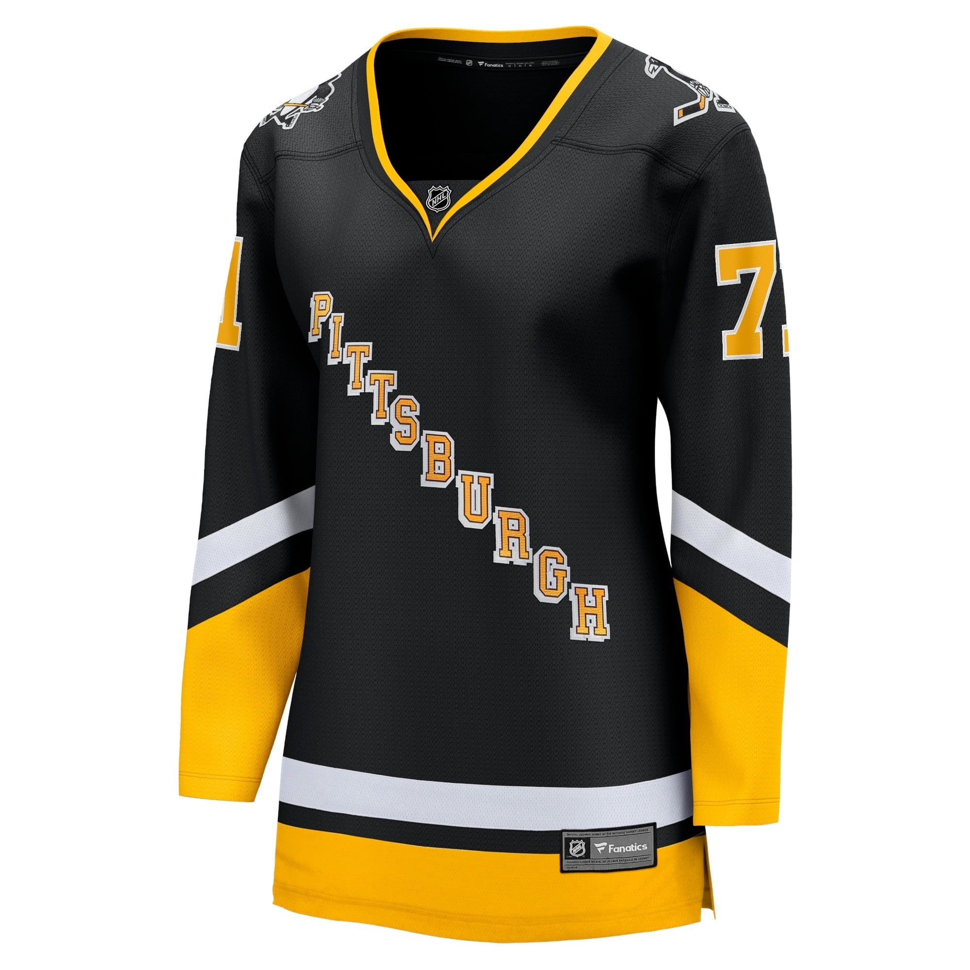 Women's Fanatics Branded Evgeni Malkin Black Pittsburgh Penguins 2021/22 Alternate Premier Breakaway Player Jersey - vstockx