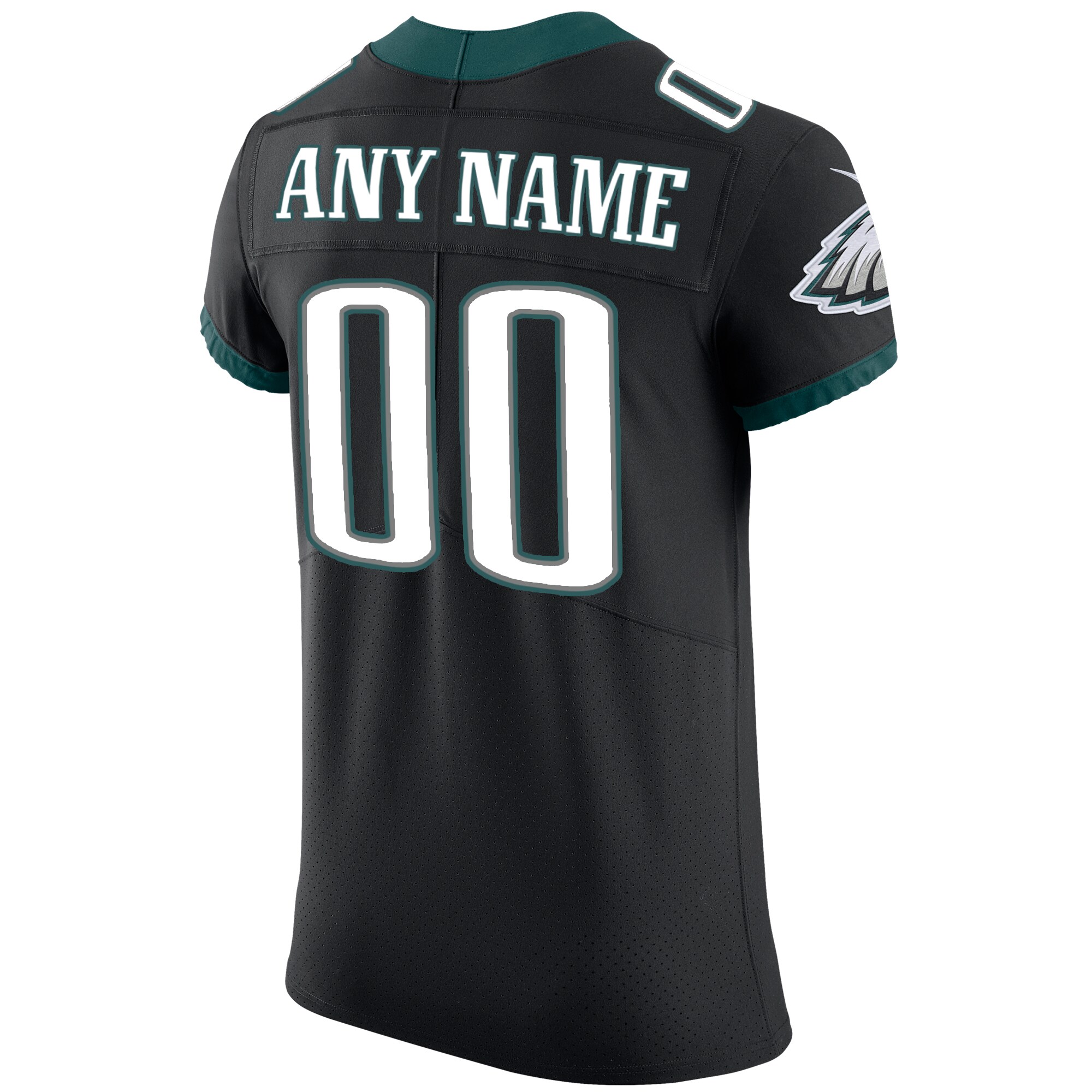 Philadelphia Eagles Nike Vapor Untouchable Custom Elite Jersey - Black - vstockx
