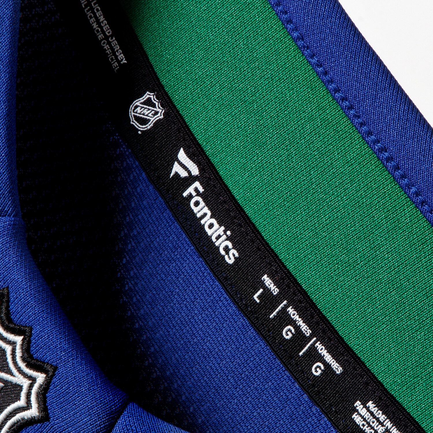 Elias Pettersson Vancouver Canucks Fanatics Branded 2019/20 Home Premier Breakaway Player Jersey - Blue - vstockx