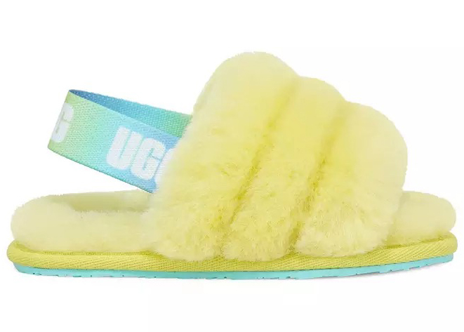 UGG Fluff Yeah Slide Pollen Gradient (Toddler) - vstockx