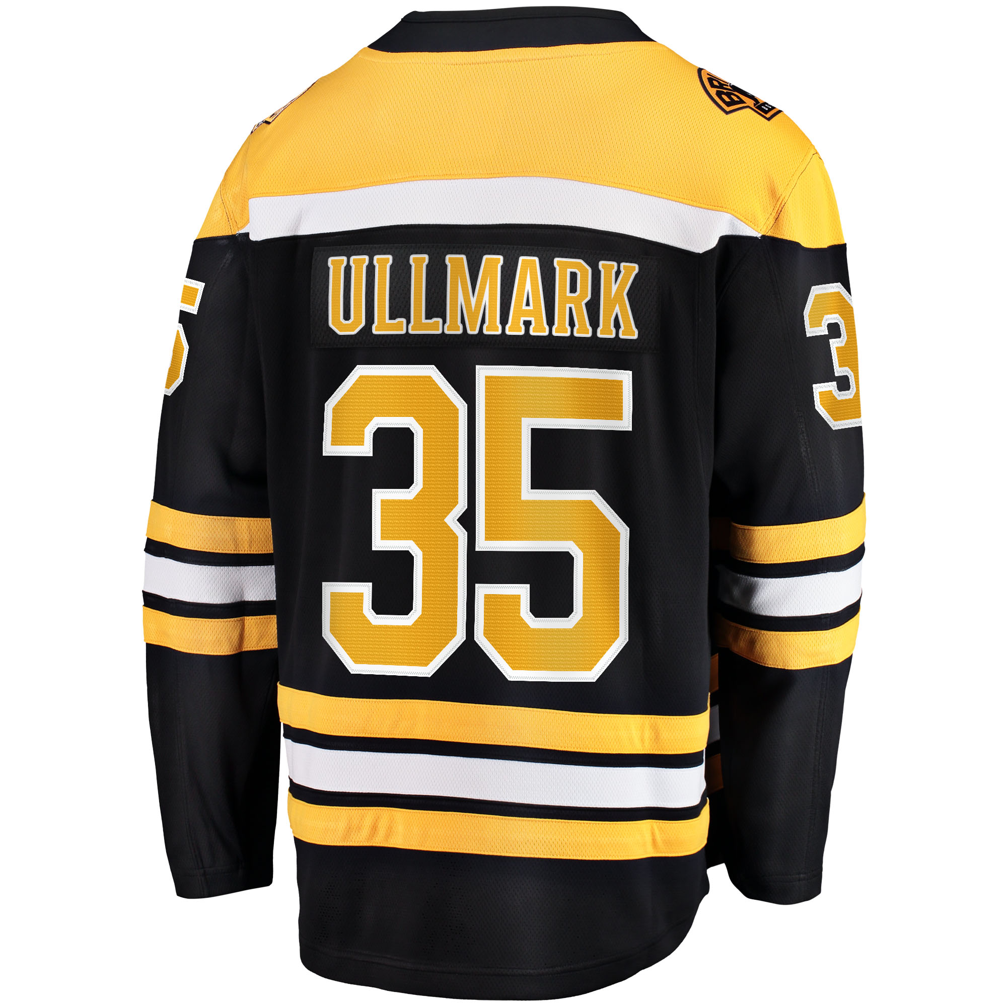 Linus Ullmark Boston Bruins Fanatics Branded Home Breakaway Player Jersey - Black - vstockx