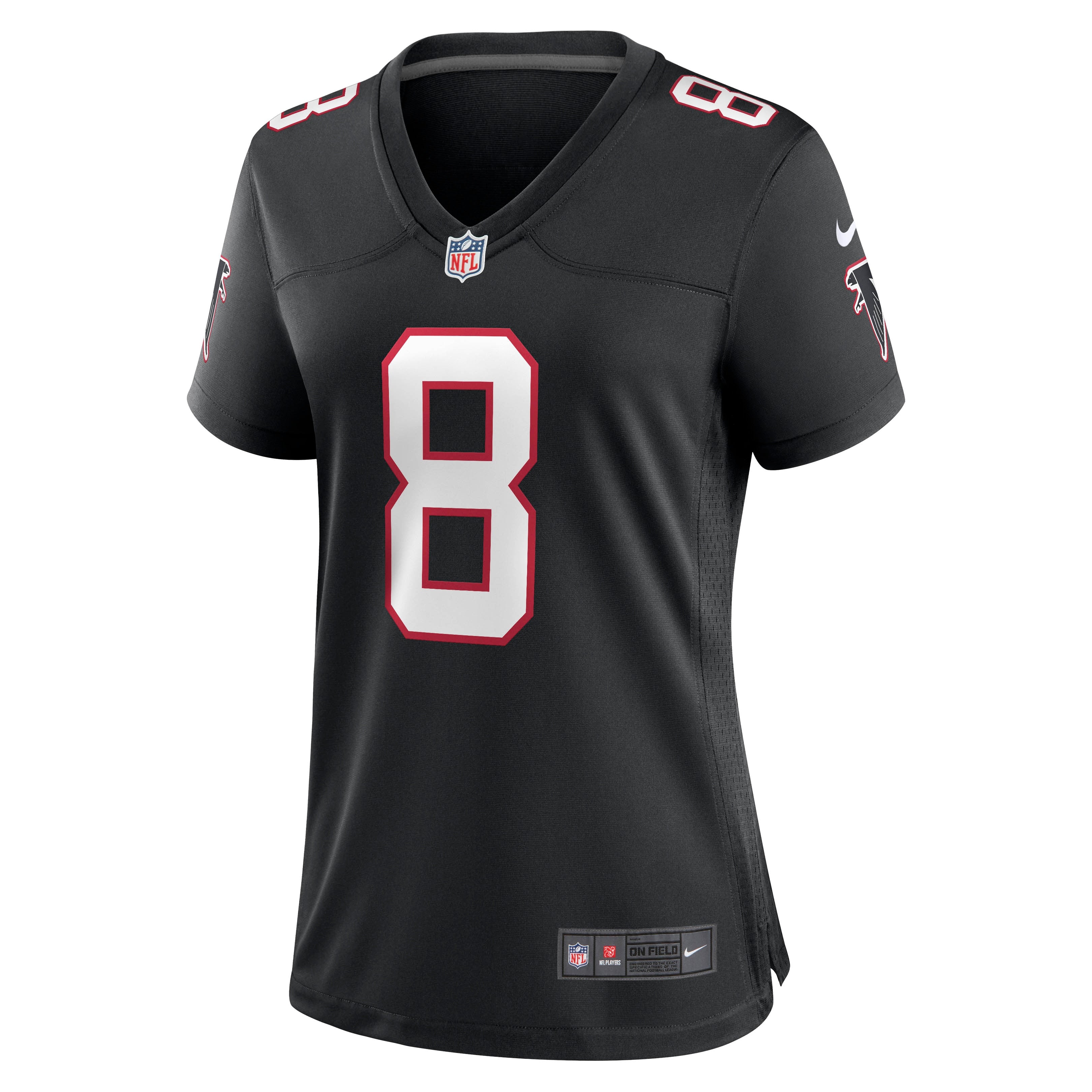 Women's Nike Kyle Pitts Black Atlanta Falcons Game Jersey - vstockx