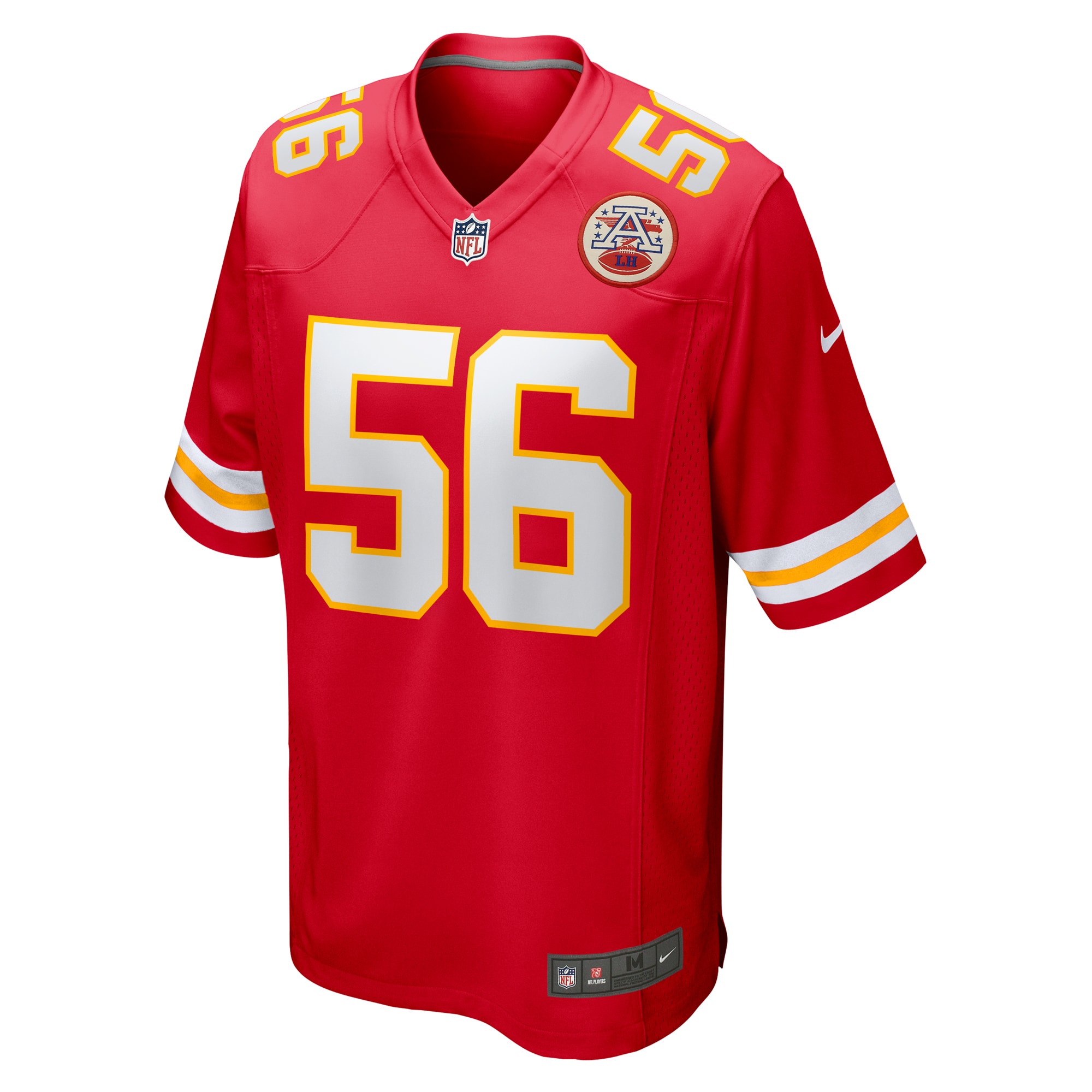 George Karlaftis Kansas City Chiefs Nike Player Game Jersey - Red - vstockx
