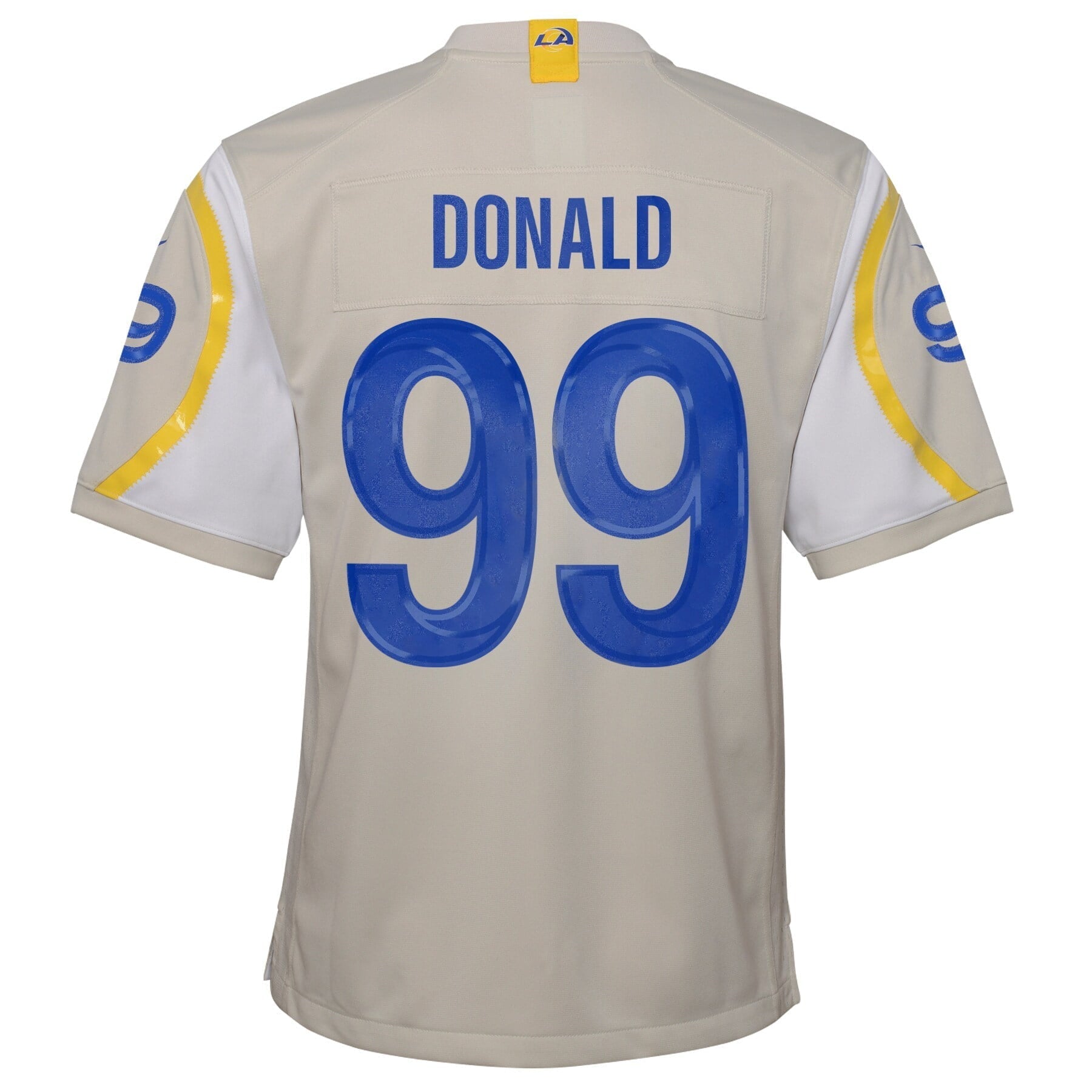 Youth Nike Aaron Donald Cream Los Angeles Rams Game Jersey - vstockx