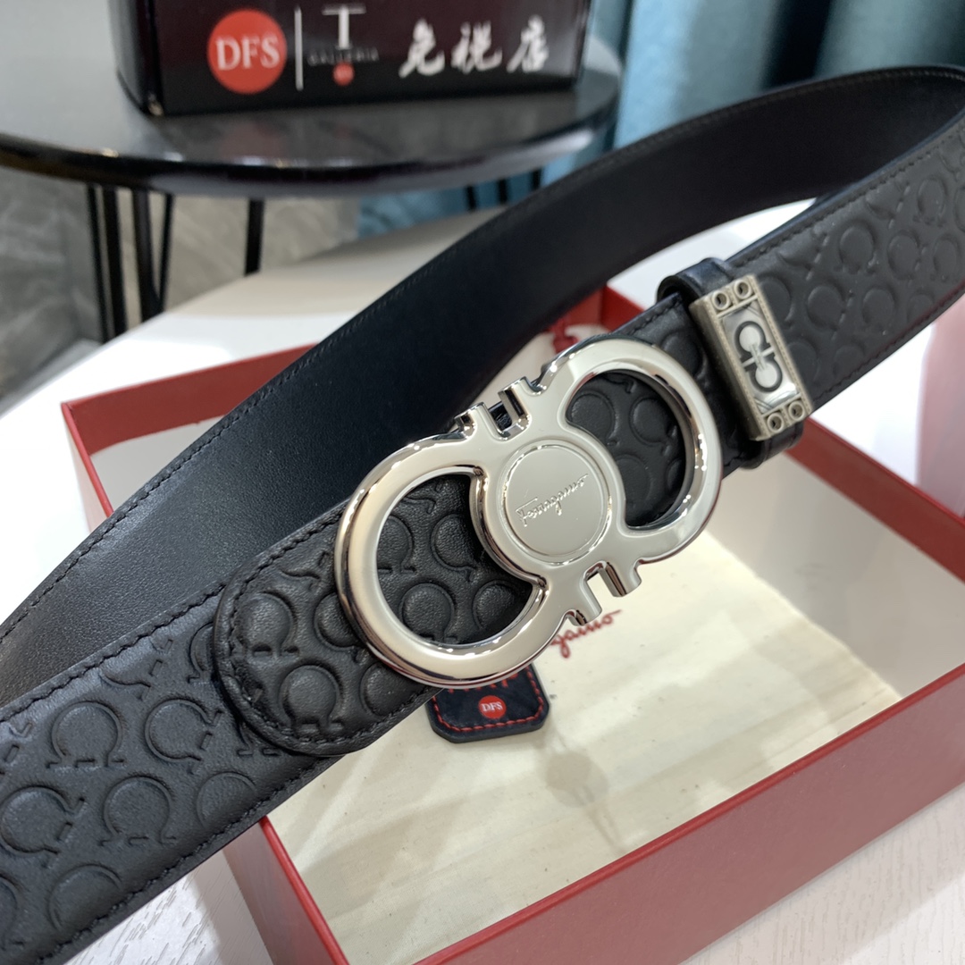 Streetwear Belt Ferragamo 319738 size:3.5cm - vstockx