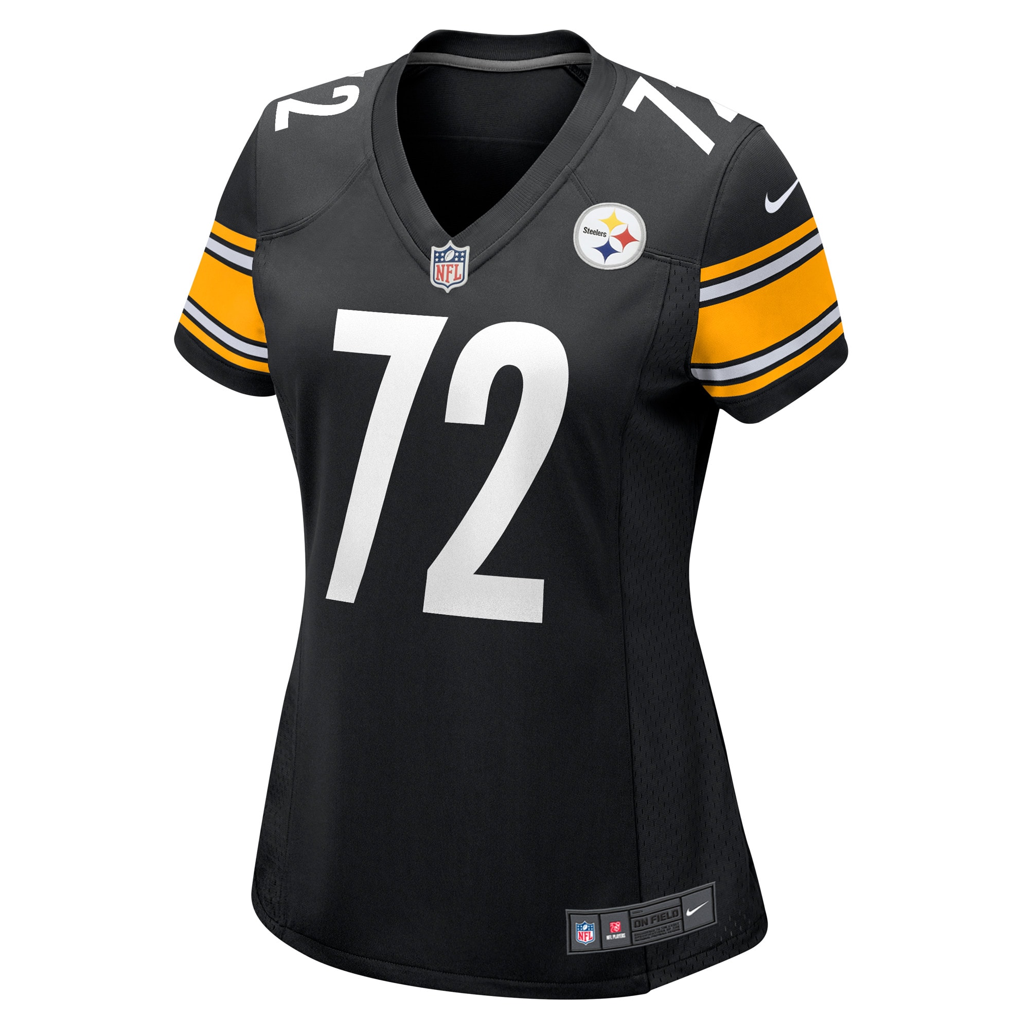 Trent Scott Pittsburgh Steelers Nike Women's Game Player Jersey - Black - vstockx