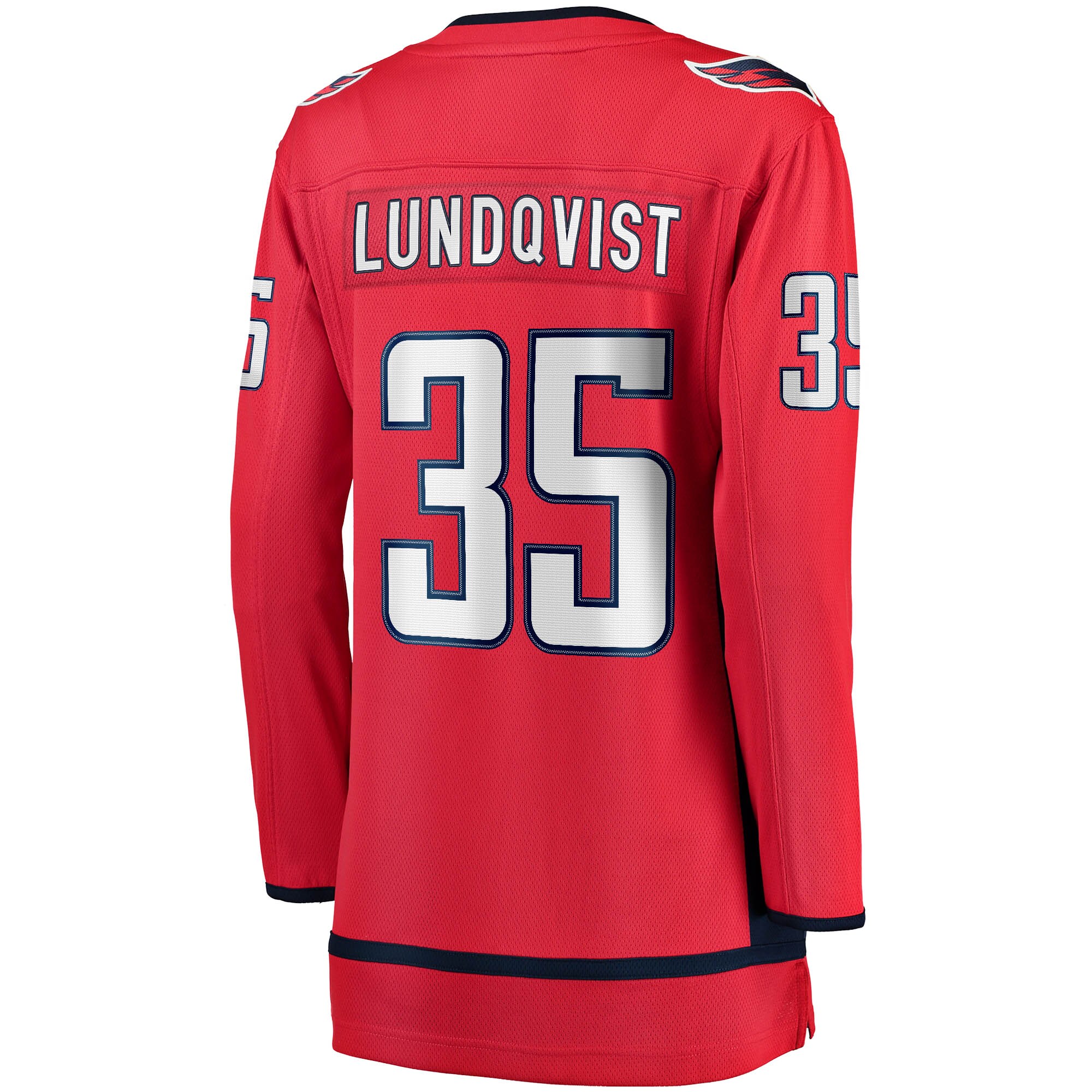 Henrik Lundqvist Washington Capitals Fanatics Branded Women's Breakaway Player Jersey - Red - vstockx