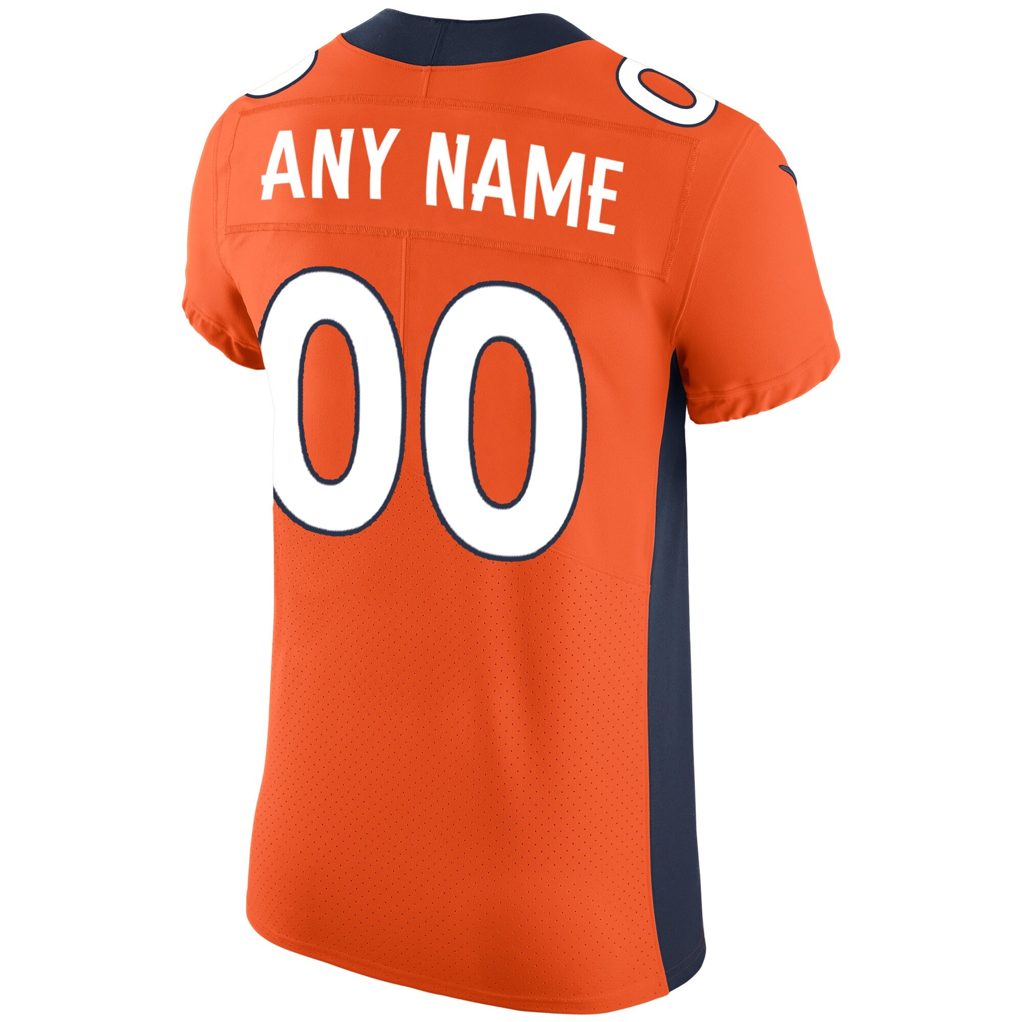 Denver Broncos Nike Vapor Untouchable Custom Elite Jersey - Orange - vstockx