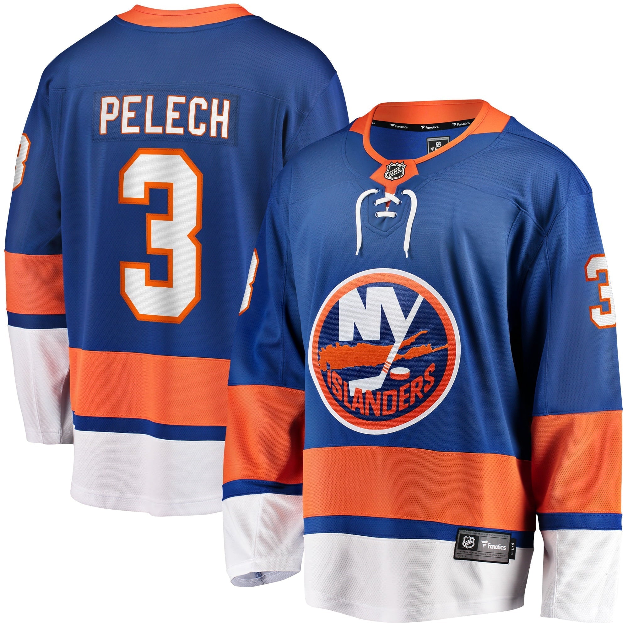 Men's Fanatics Branded Adam Pelech Royal New York Islanders Home Breakaway Player Jersey - vstockx
