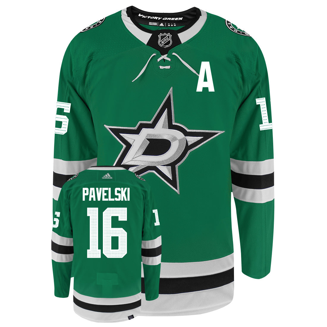 Joe Pavelski Dallas Stars Adidas Primegreen Authentic NHL Hockey Jersey - vstockx