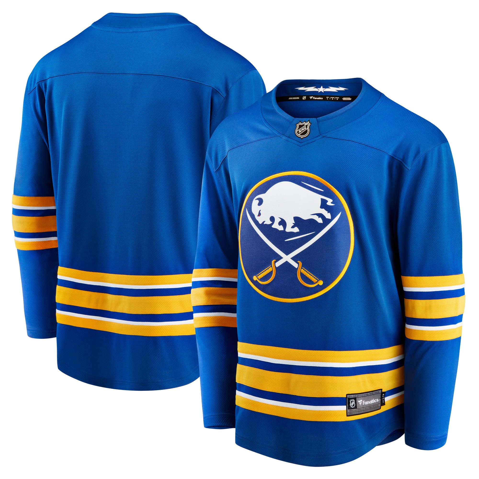 Buffalo Sabres Fanatics Branded 2020/21 Home Breakaway Jersey - Royal - vstockx