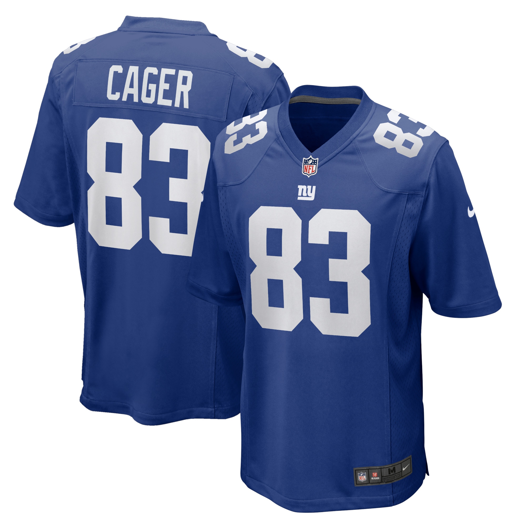Lawrence Cager New York Giants Nike Home Game Player Jersey - Royal - vstockx