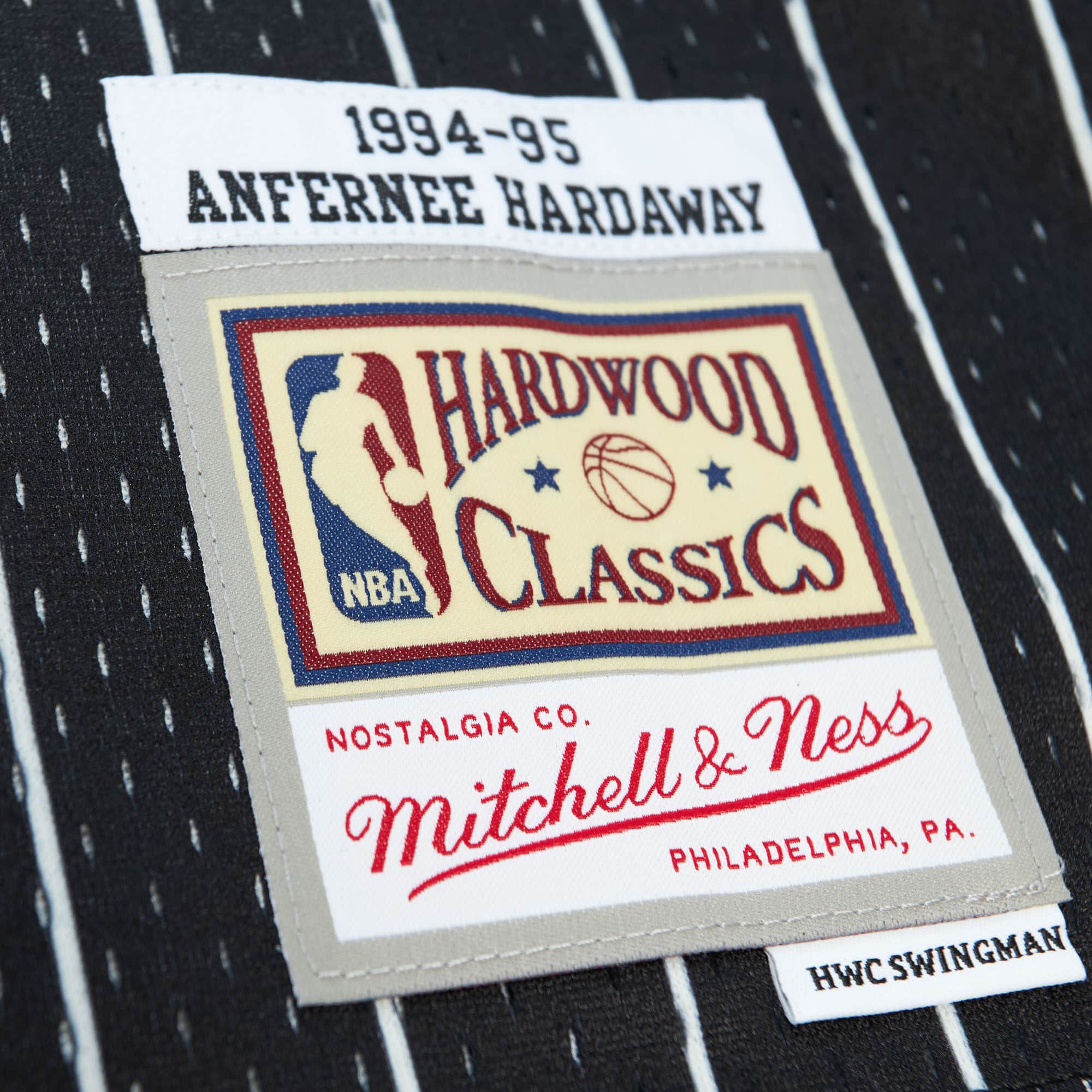 Off Court Chenille Swingman Penny Hardaway Orlando Magic 1994-95 Jersey - vstockx