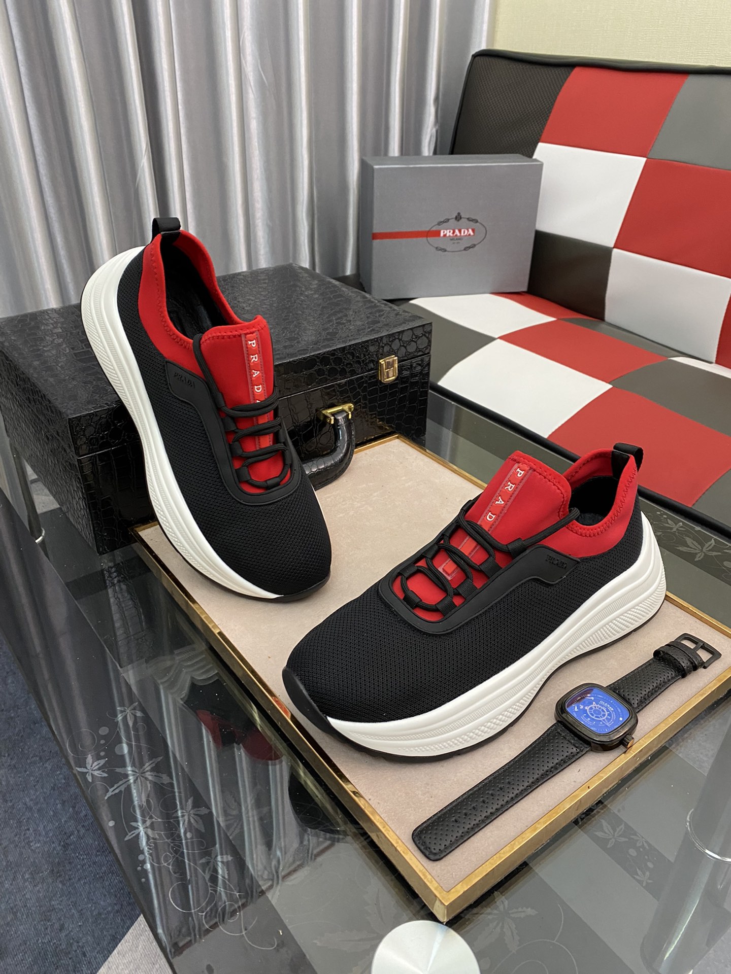 Prada Polyester Sneaker 4 - vstockx