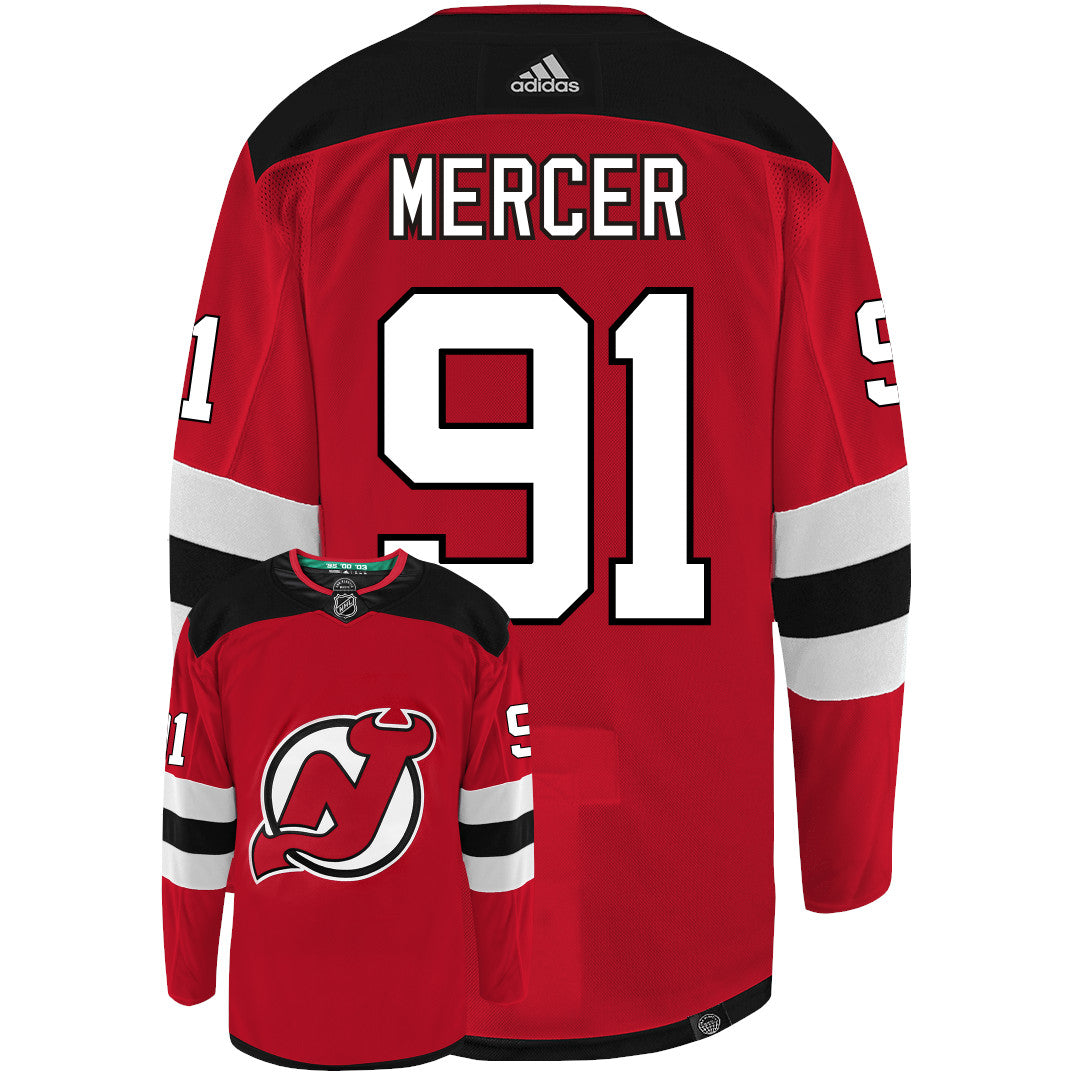 Dawson Mercer New Jersey Devils Adidas Primegreen Authentic NHL Hockey Jersey - vstockx