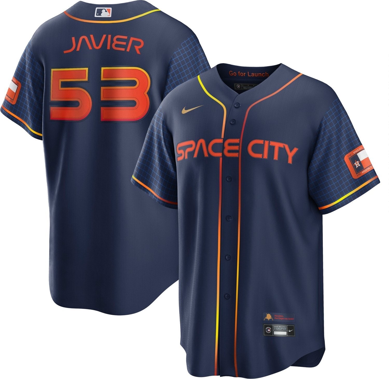 Nike Men's Houston Astros Javier City Connect Replica Jersey - vstockx