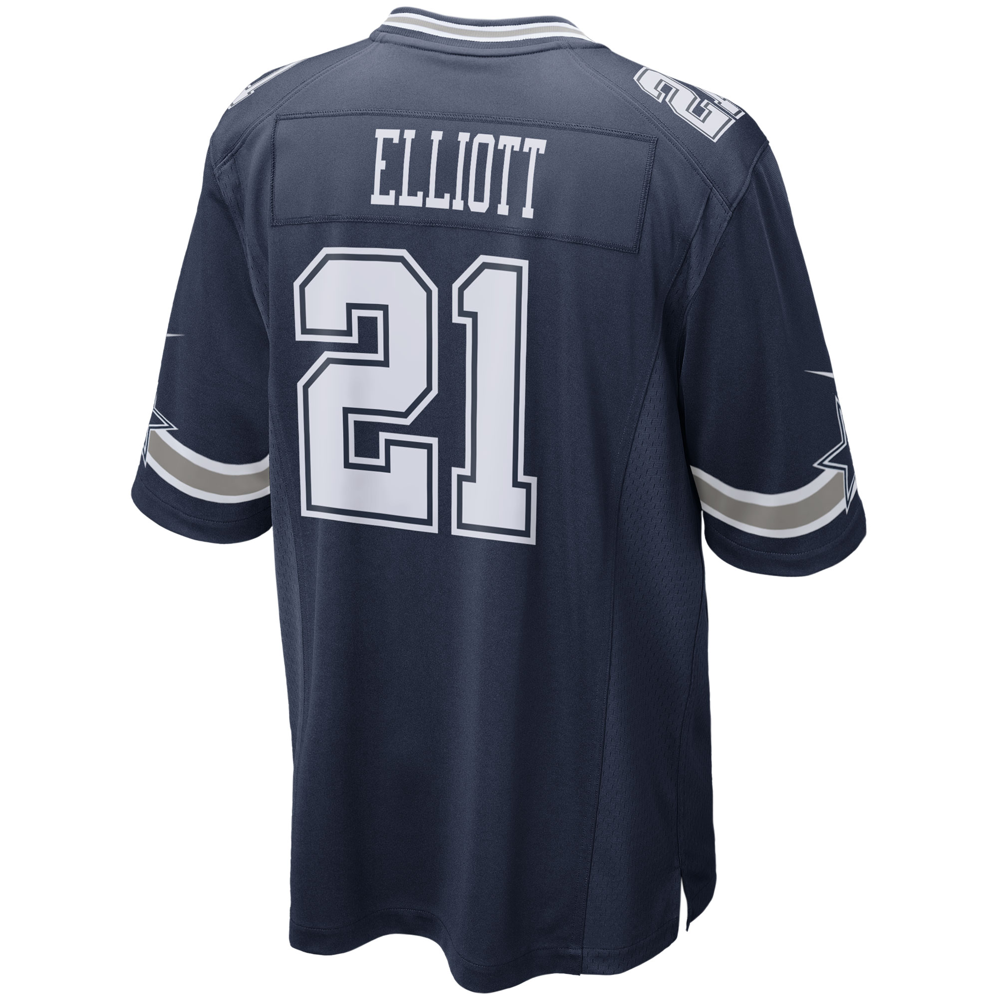 Ezekiel Elliott Dallas Cowboys Nike Game Team Jersey - Navy - vstockx
