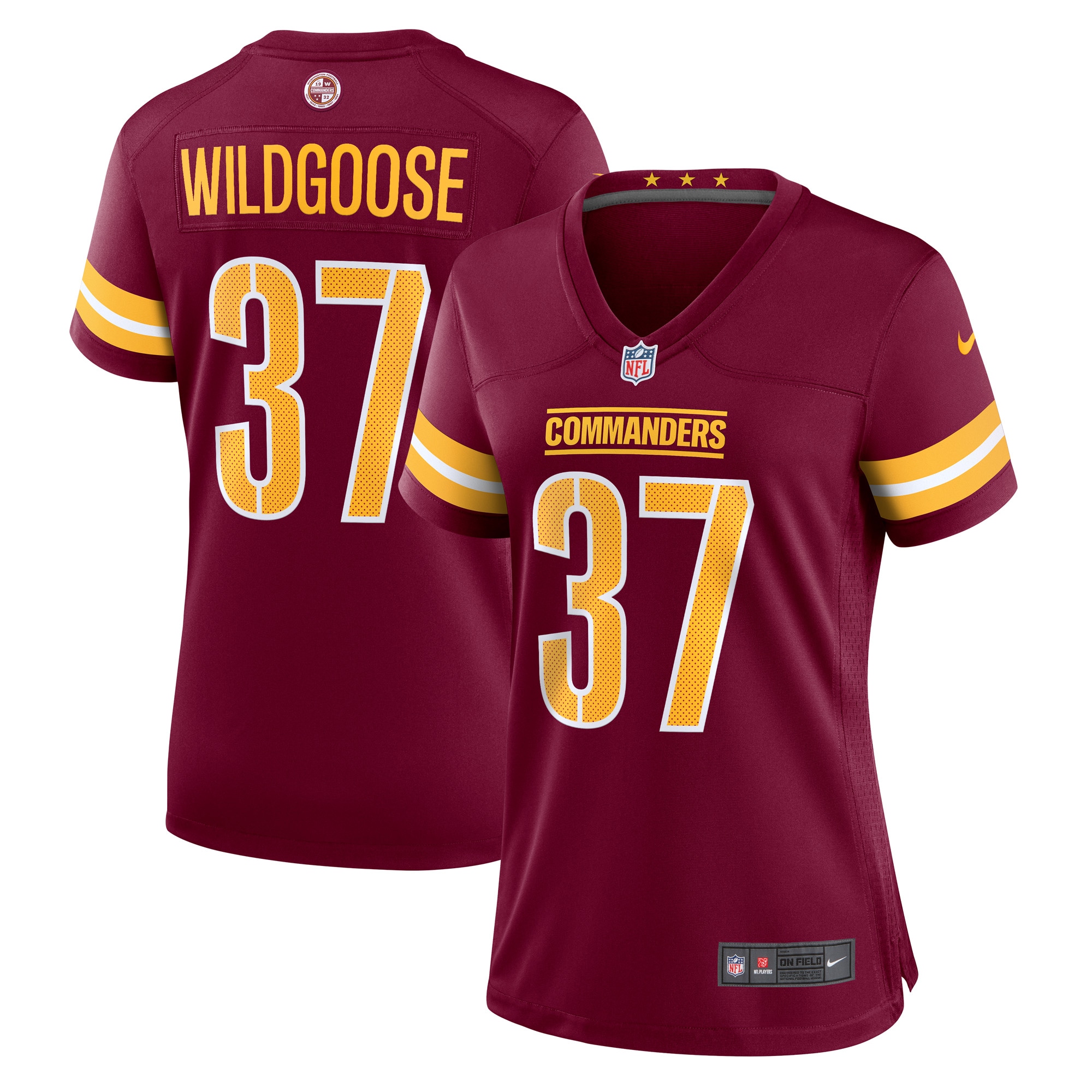 Rachad Wildgoose Washington Commanders Nike Women's Game Player Jersey - Burgundy - vstockx