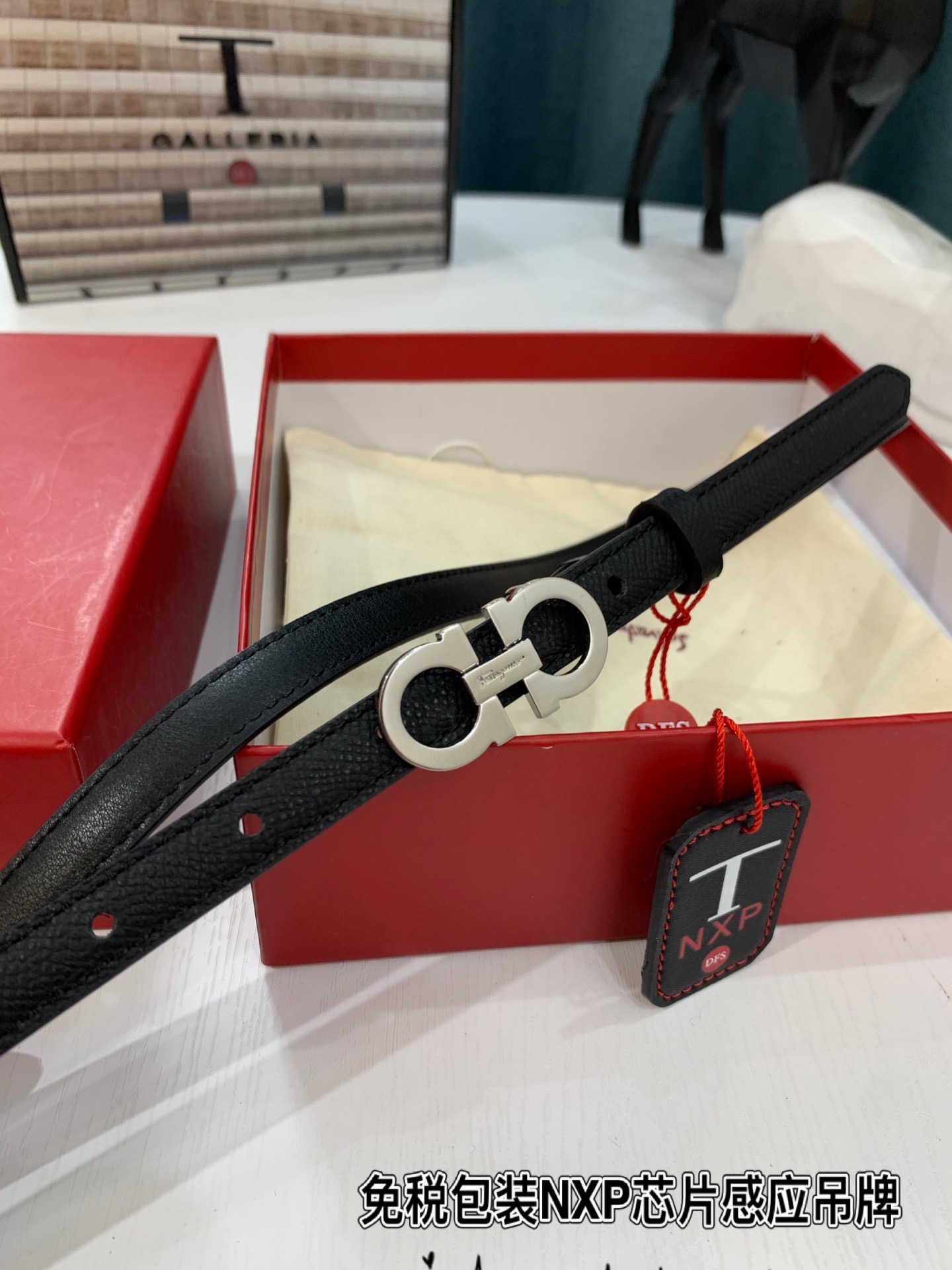 Streetwear Belt Ferragamo 319163 size:3.5cm - vstockx