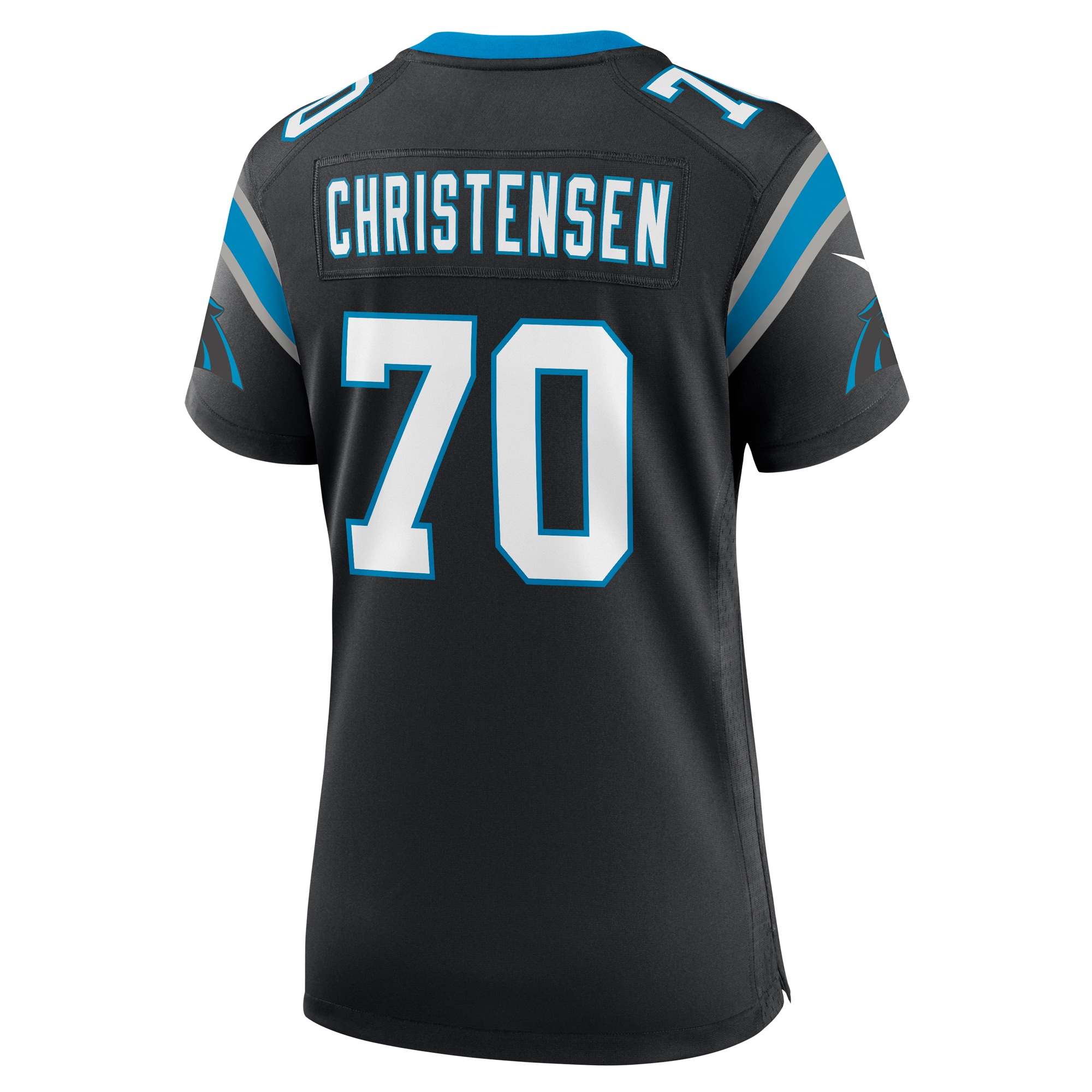 Brady Christensen Carolina Panthers Nike Women's Team Game Jersey - Black - vstockx