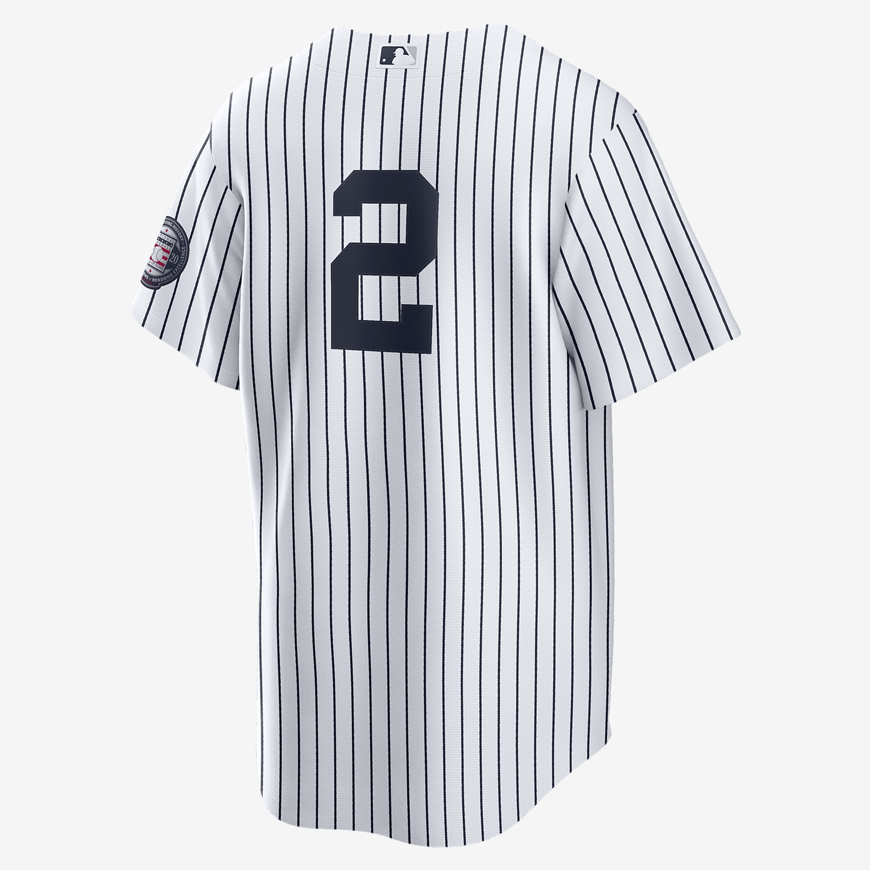 MLB New York Yankees (Derek Jeter) Men's Replica Baseball Jersey - White/Atmosphere Grey - vstockx
