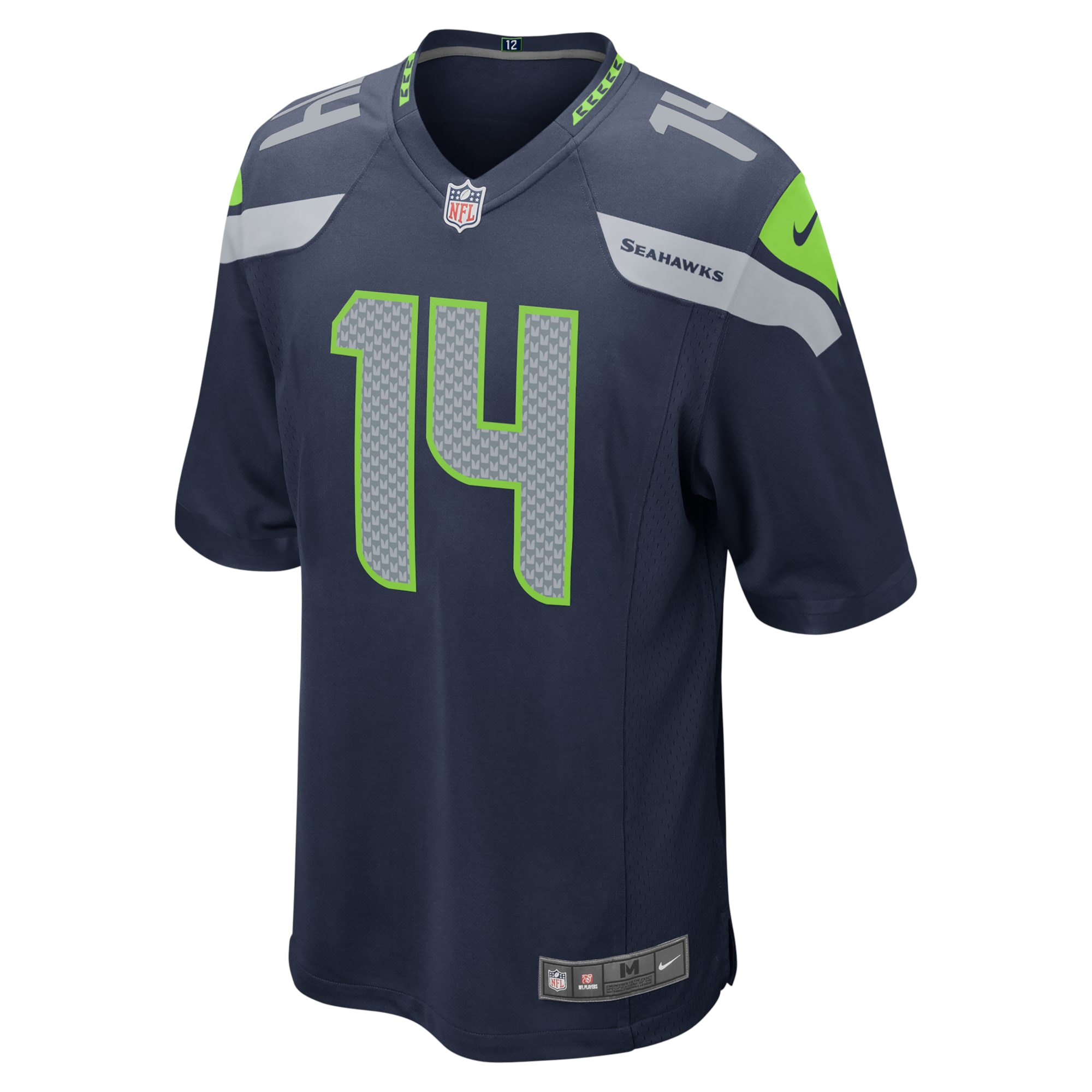 DK Metcalf Seattle Seahawks Nike Game Team Jersey - College Navy - vstockx
