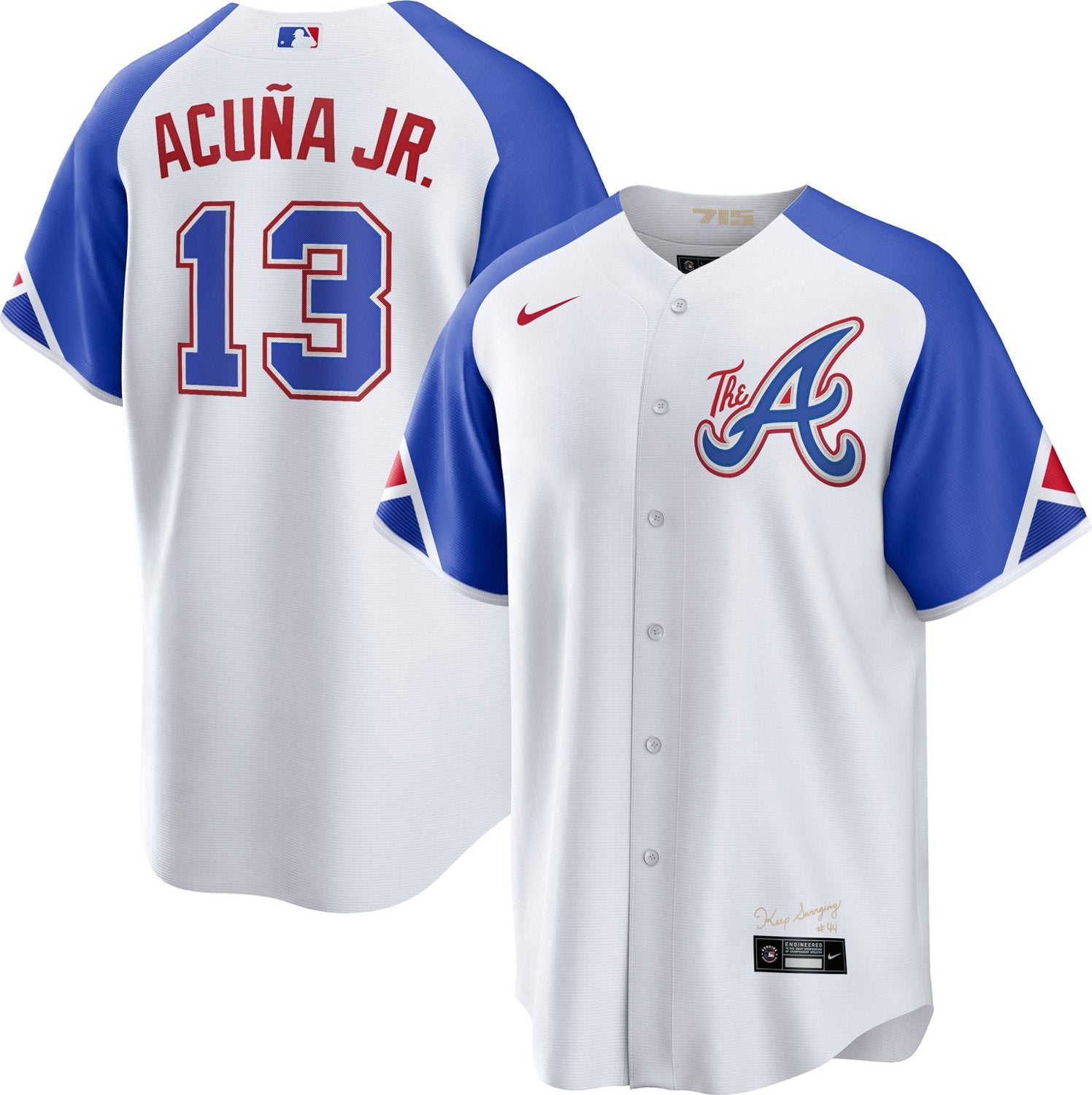 Nike Men's Atlanta Braves Acuna Jr. City Connect Replica Jersey - vstockx